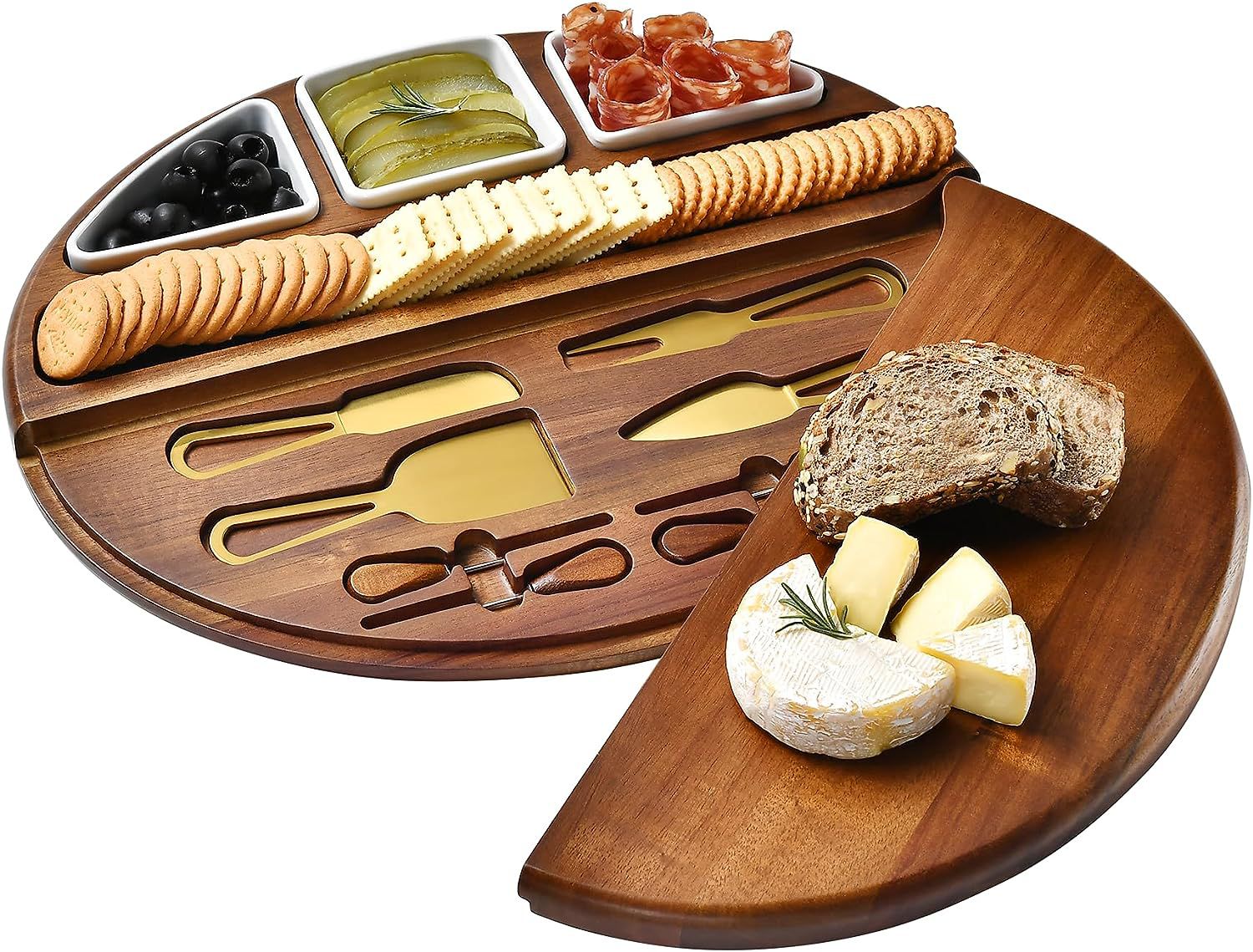 Shanik Premium Acacia Wood Cheese Board