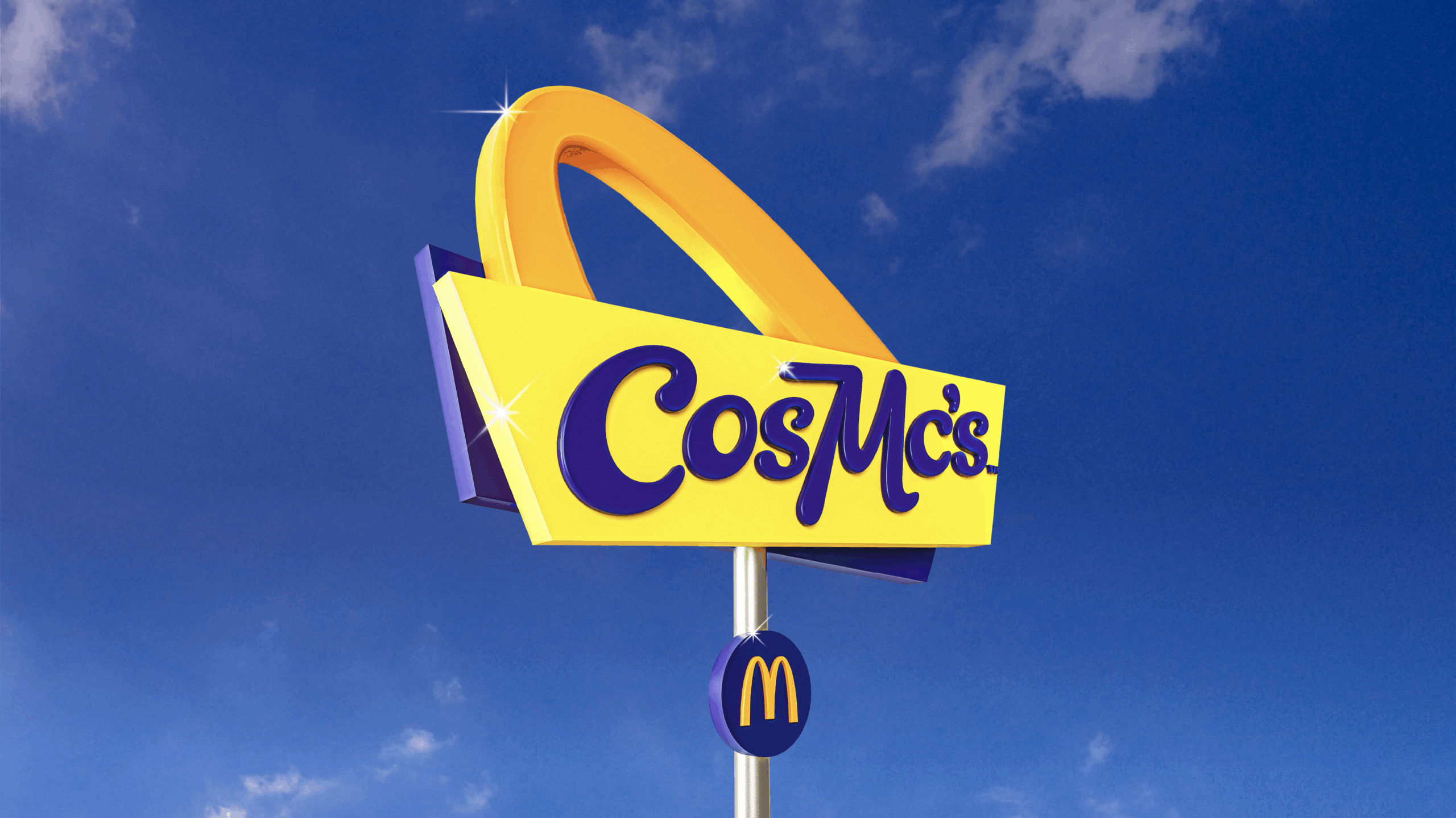 CosMc's signage