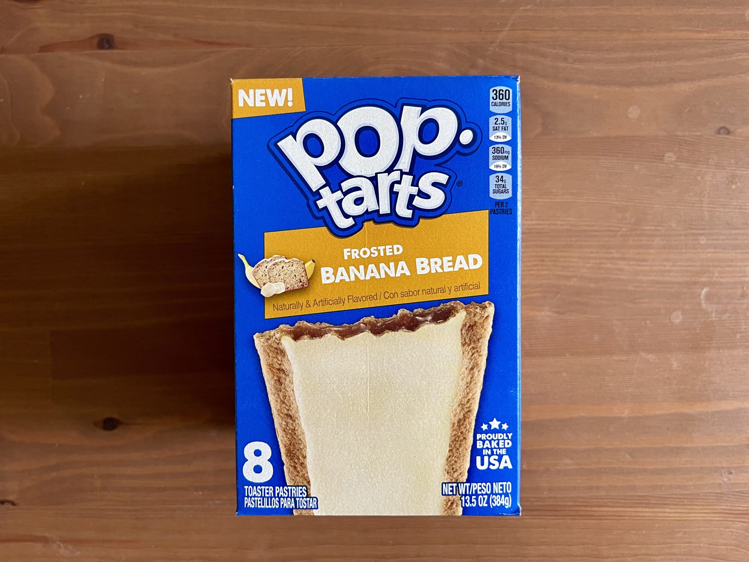 banana bread pop tarts
