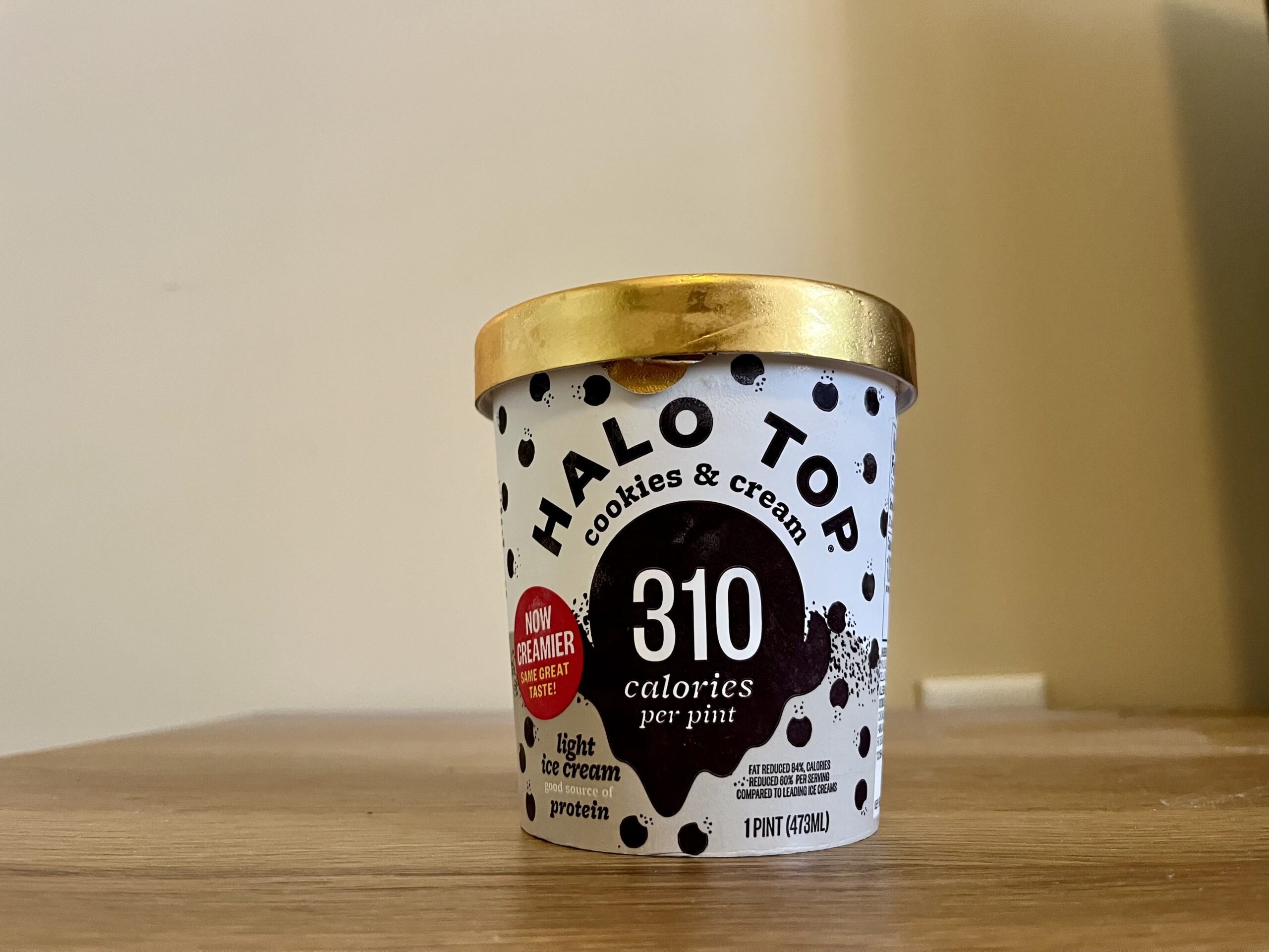 Cookies And Cream Halo Top Ice Cream