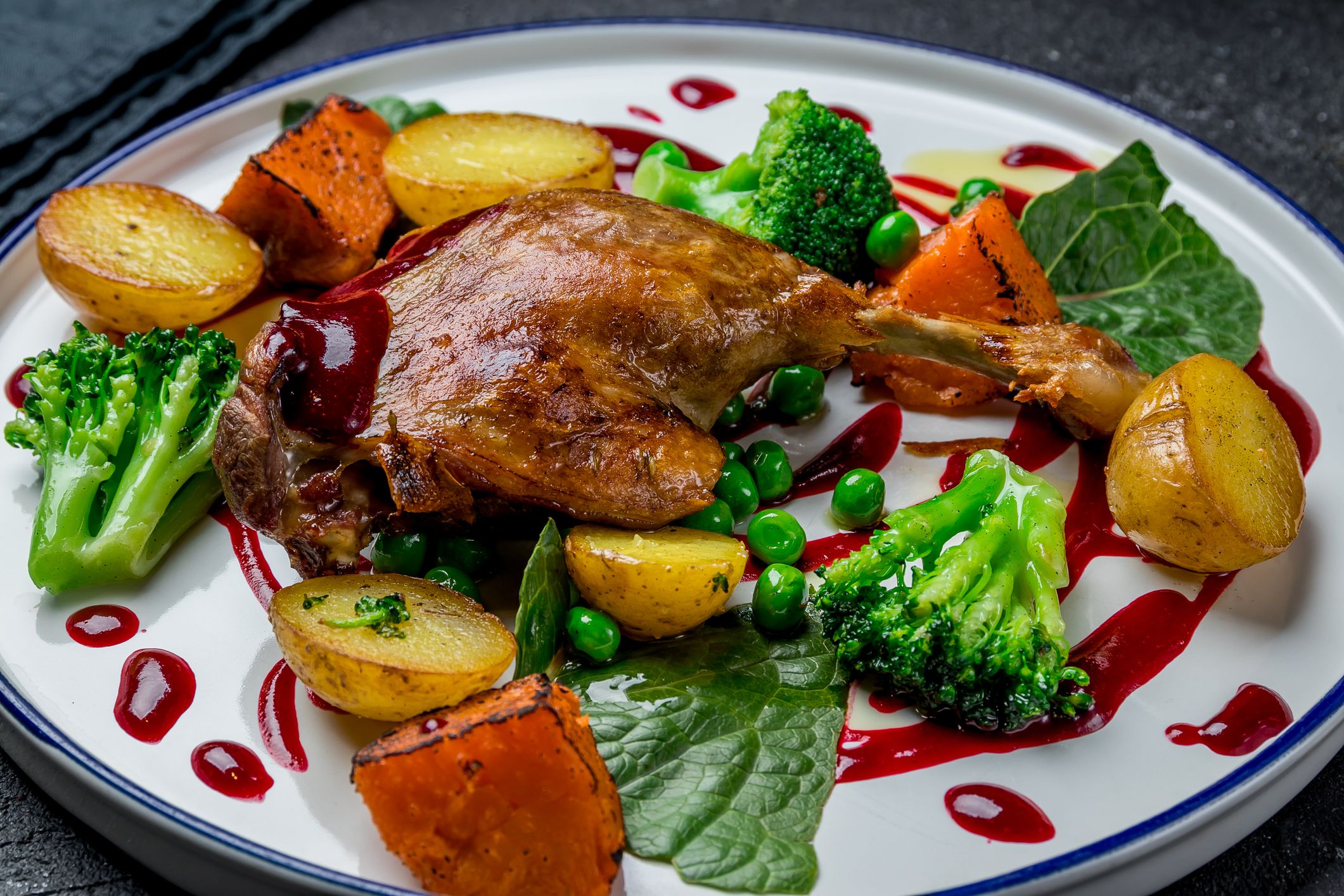 Duck leg confit