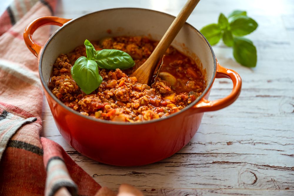 Diverse Keto Dishes : Bolognese sauce