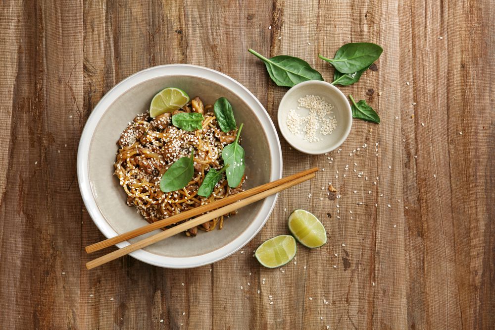 Japanese Beef Stir-Fry with Soba Noodles