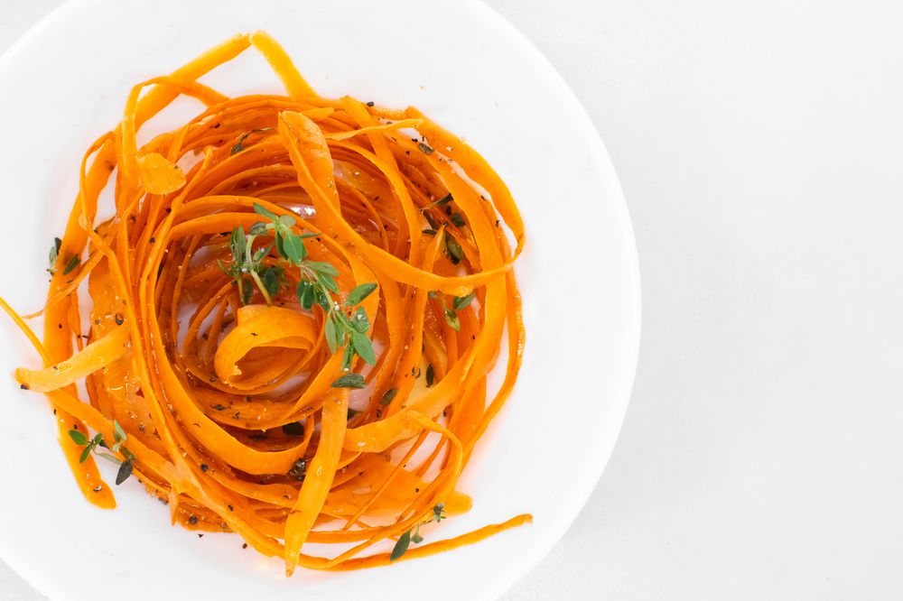 Low-Carb Veggie Carrot Noodles