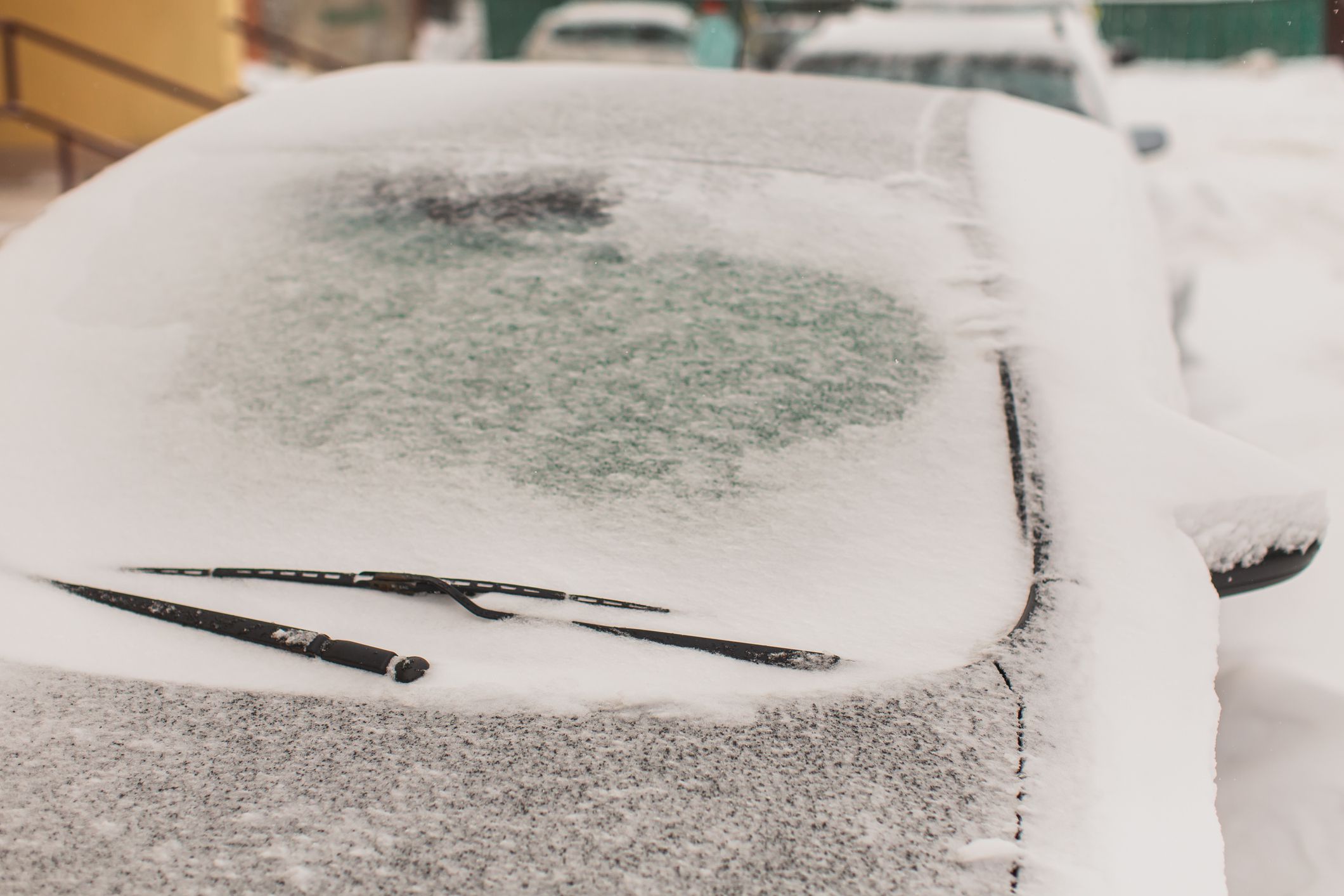 Winter weather. Climate. Ice storm. Blizzard
