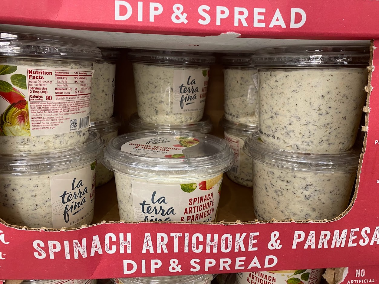 La Terra Fina Spinach Artichoke and Parmesan Spread Costco