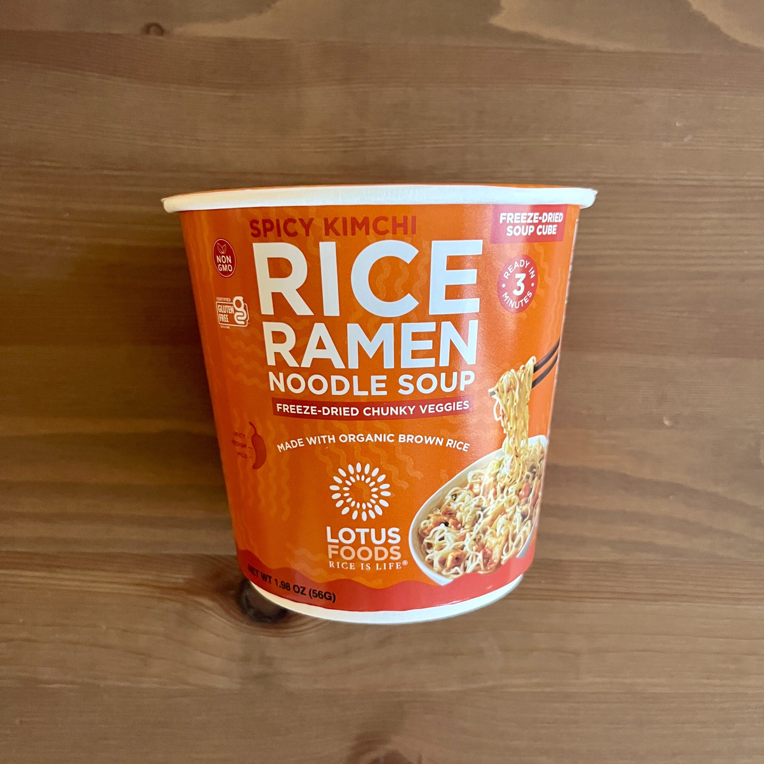 Lotus Foods Spicy Kimchi Rice Ramen