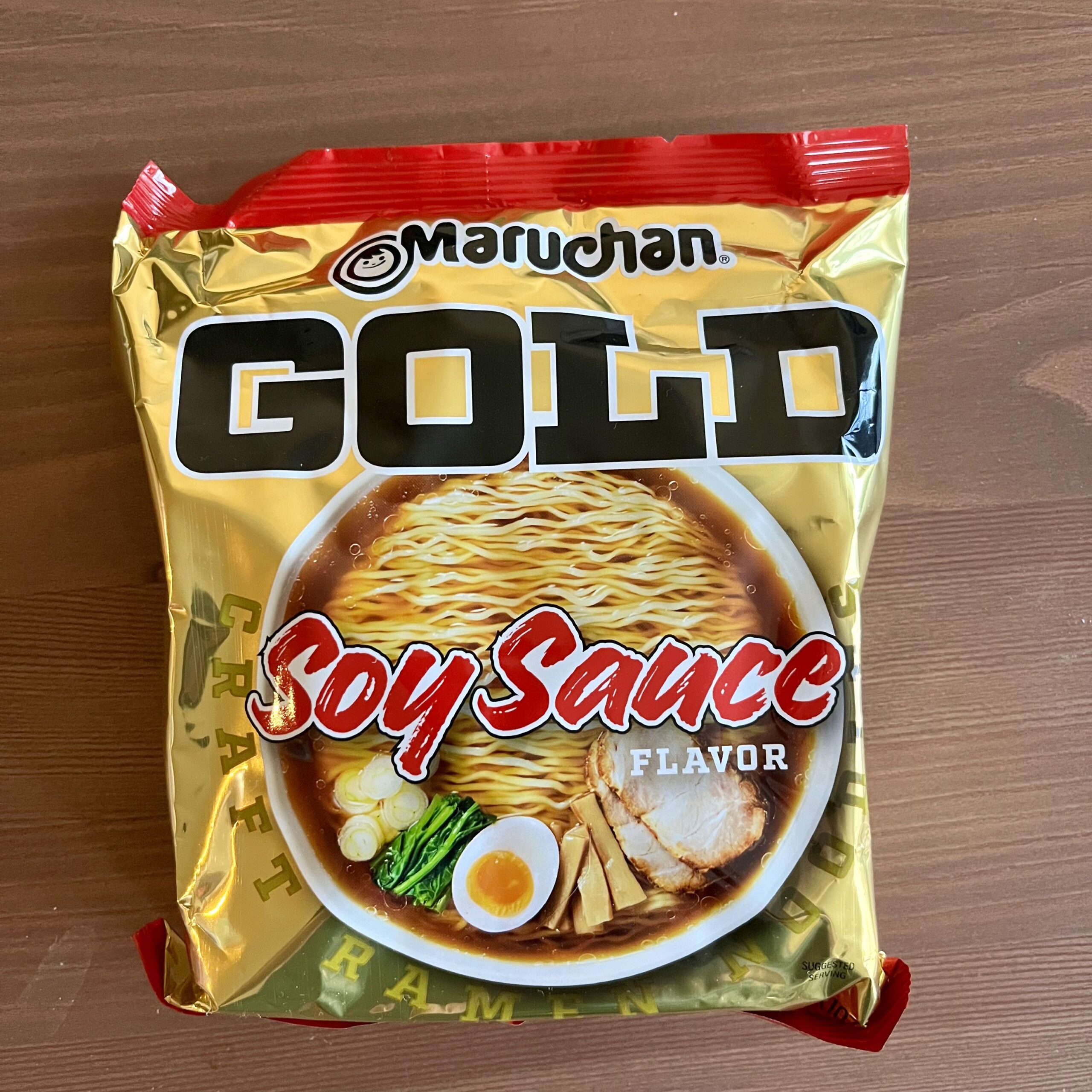 maruchan gold soy sauce instant ramen