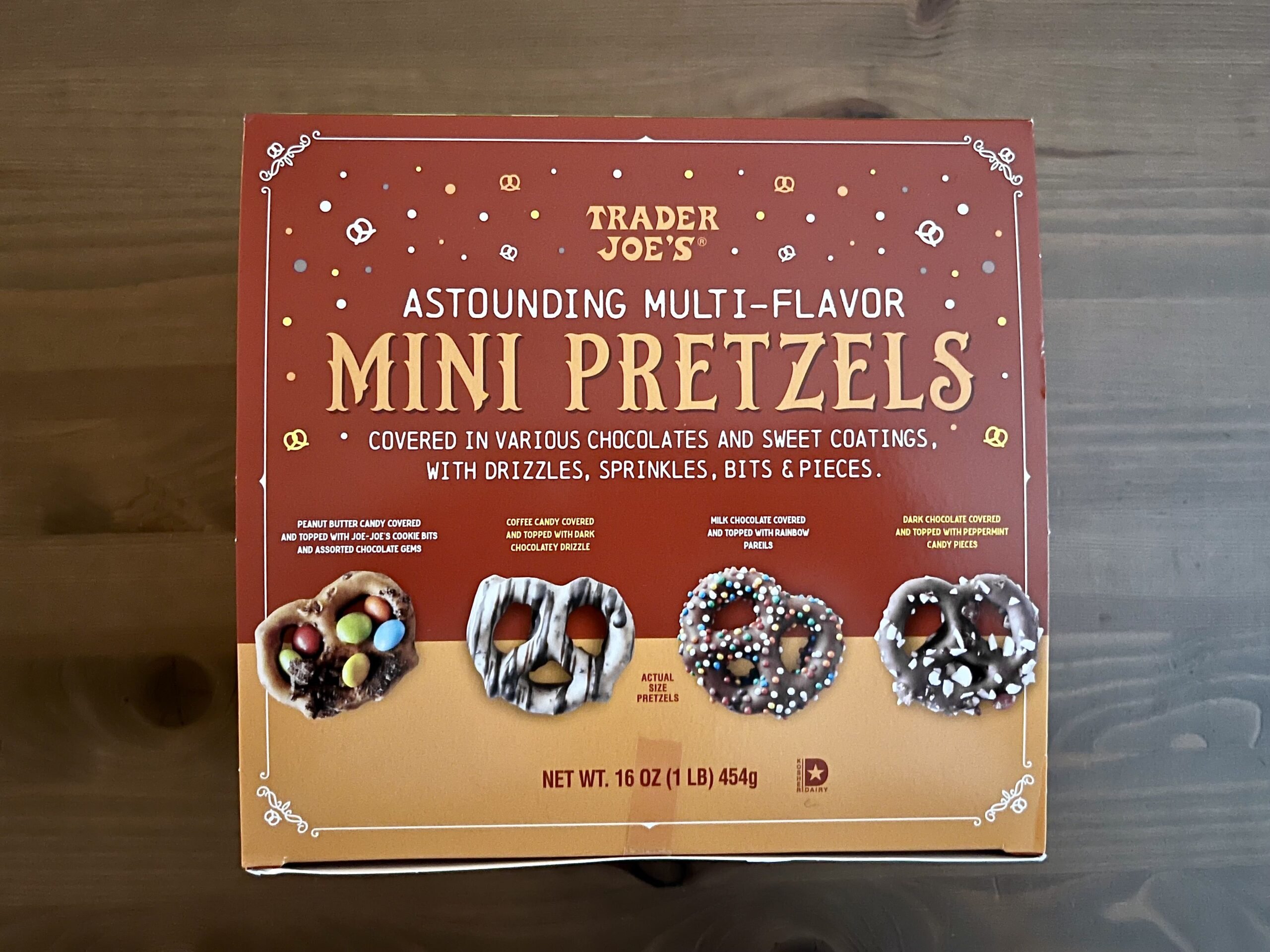 trader joes Multi-Flavor Mini Pretzels