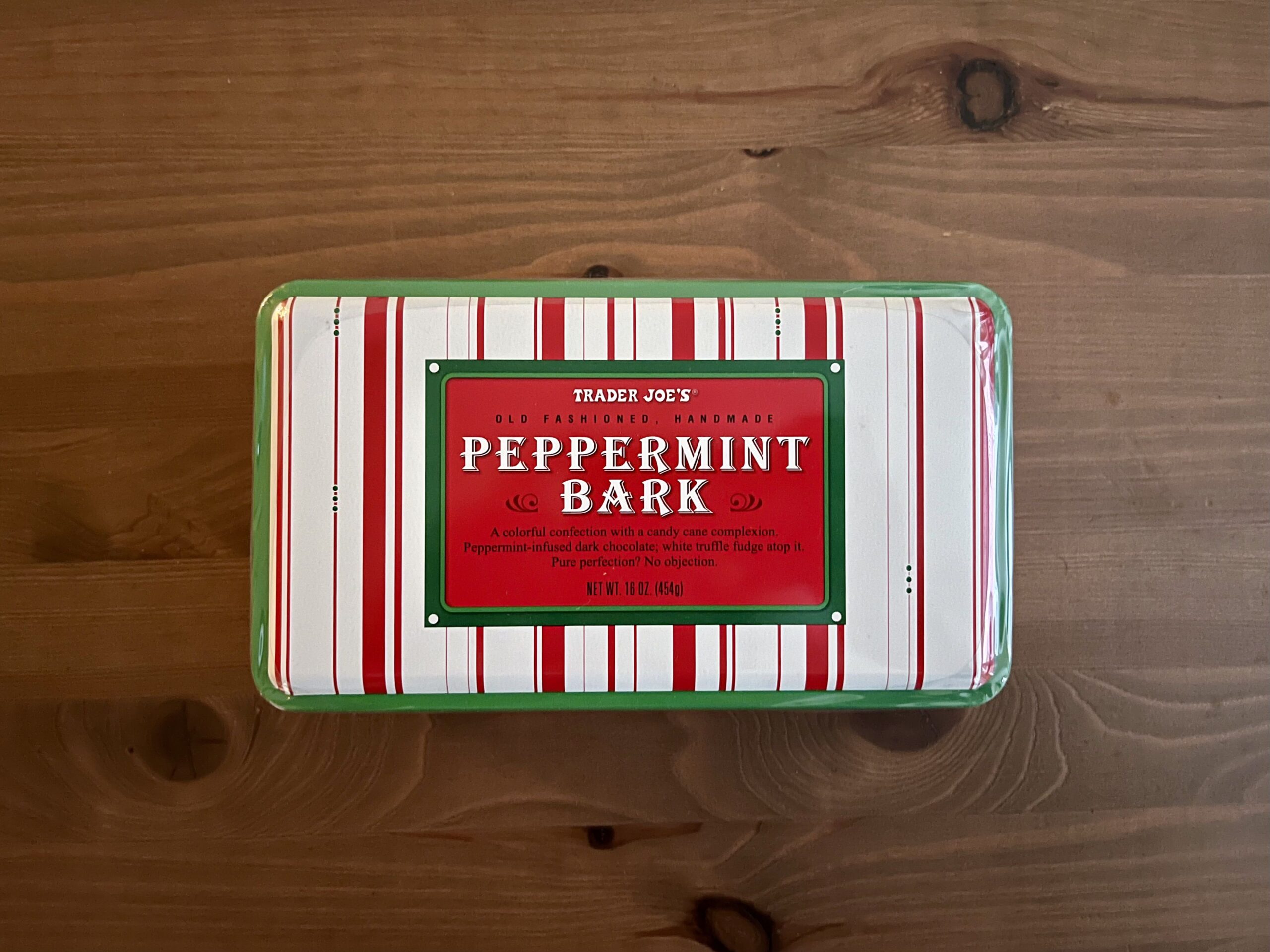 trader joes peppermint bark