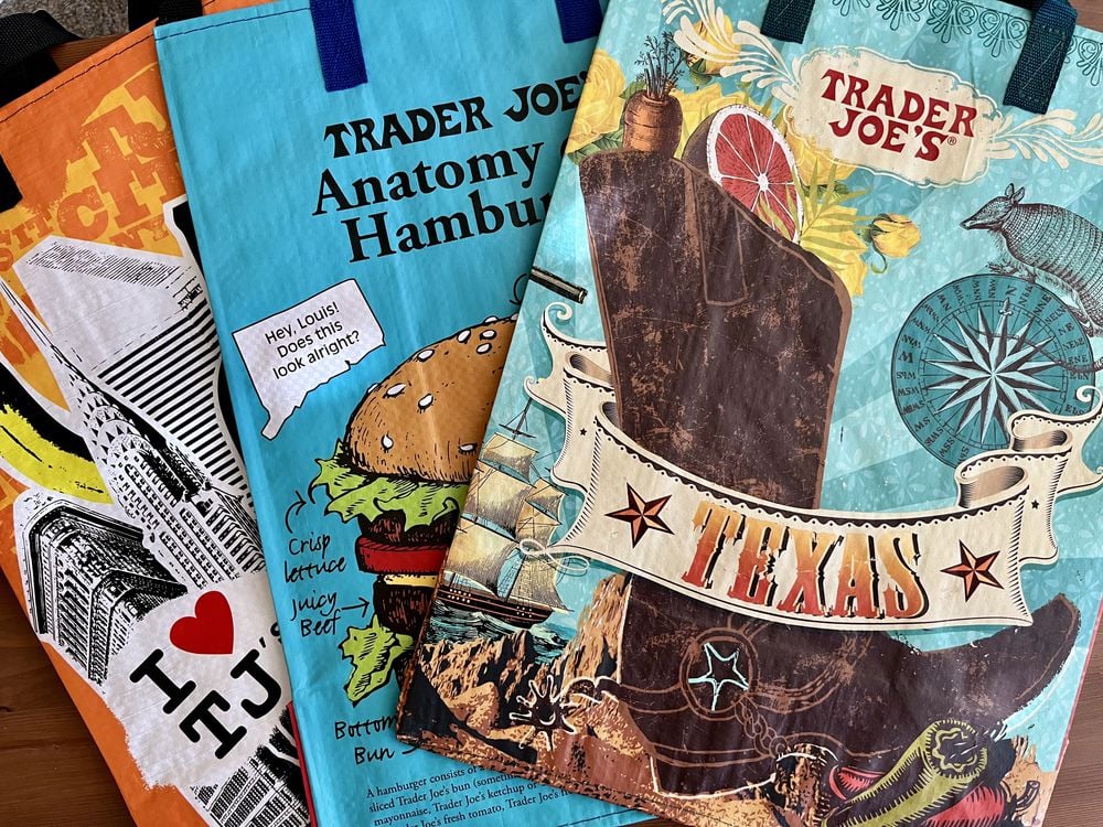 trader joes reusable bags