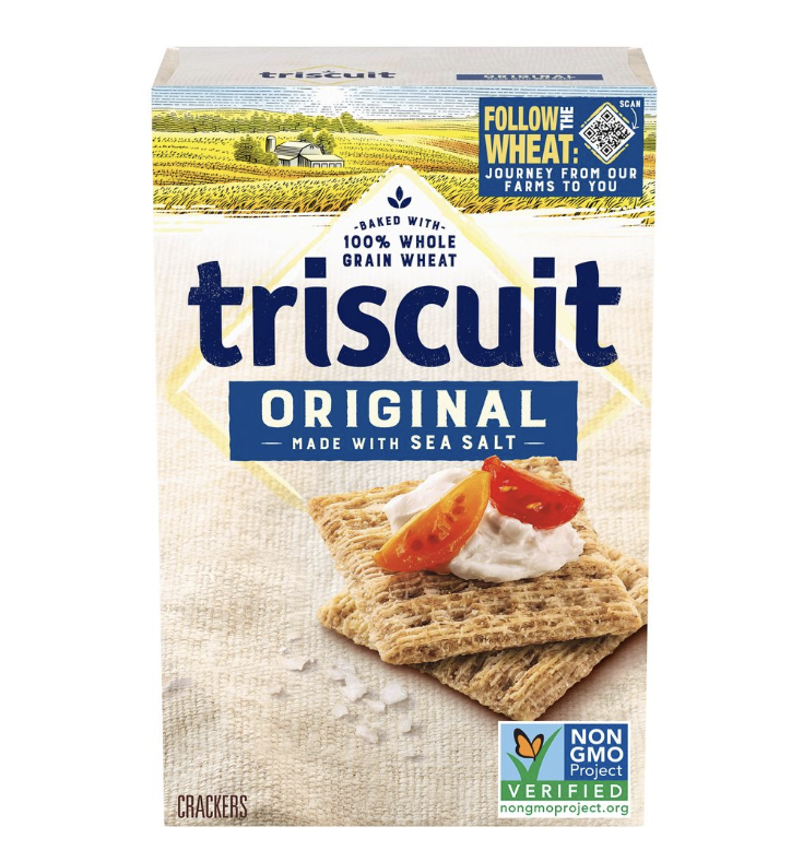 Triscuit whole wheat crackers