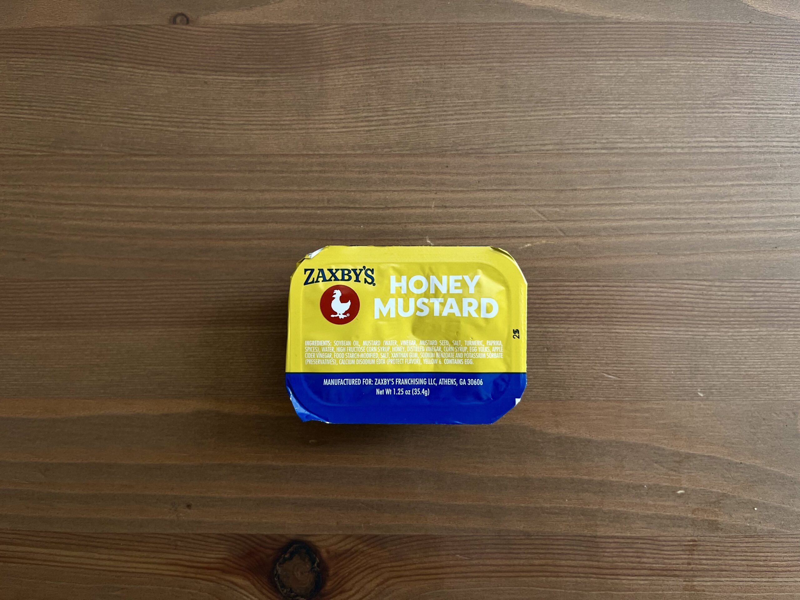 zaxby's honey mustard sauce