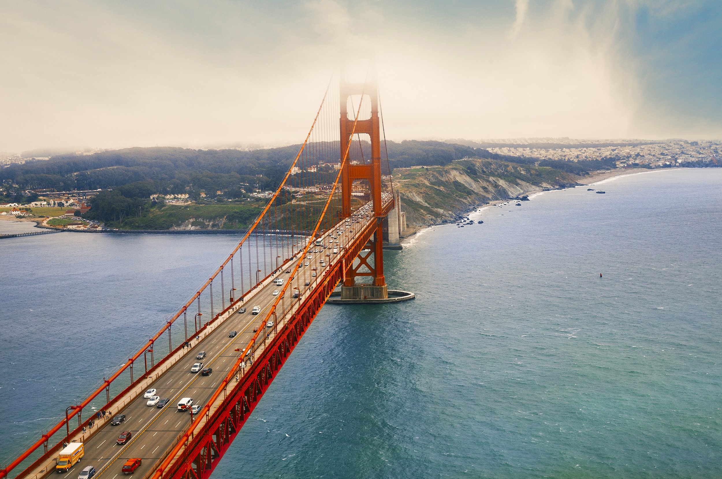 Golden Gate Bridge in San Francisco