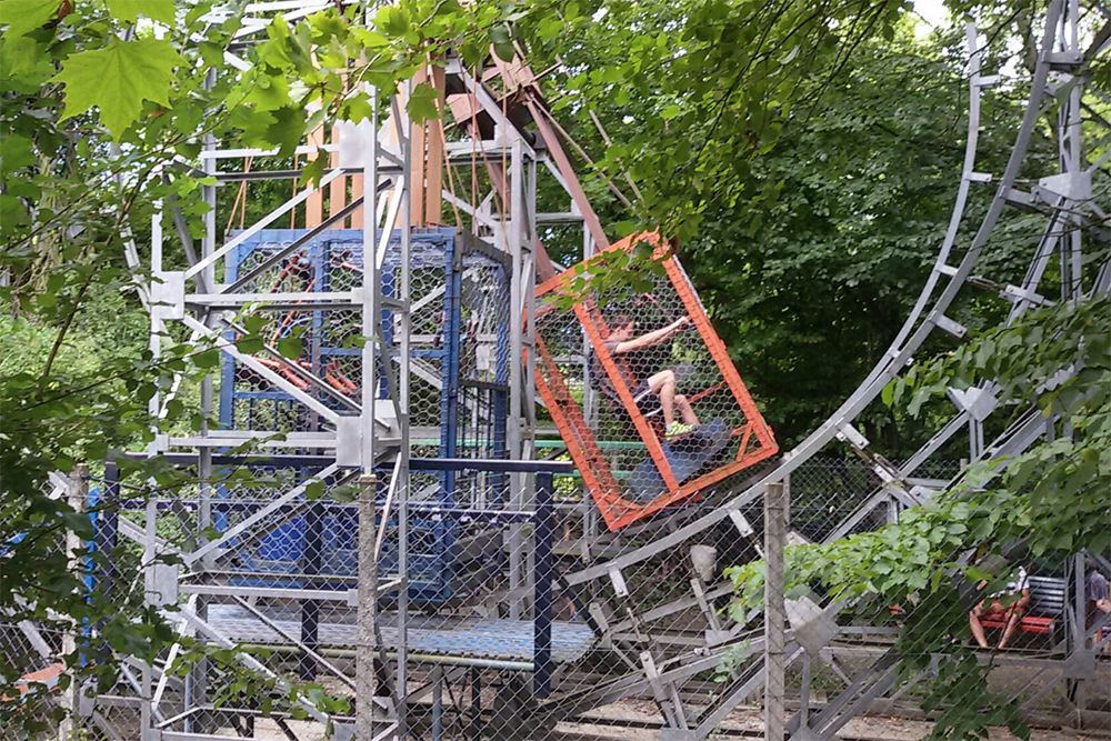 Bicycle of Death, Ai Pioppi Playground, Italy