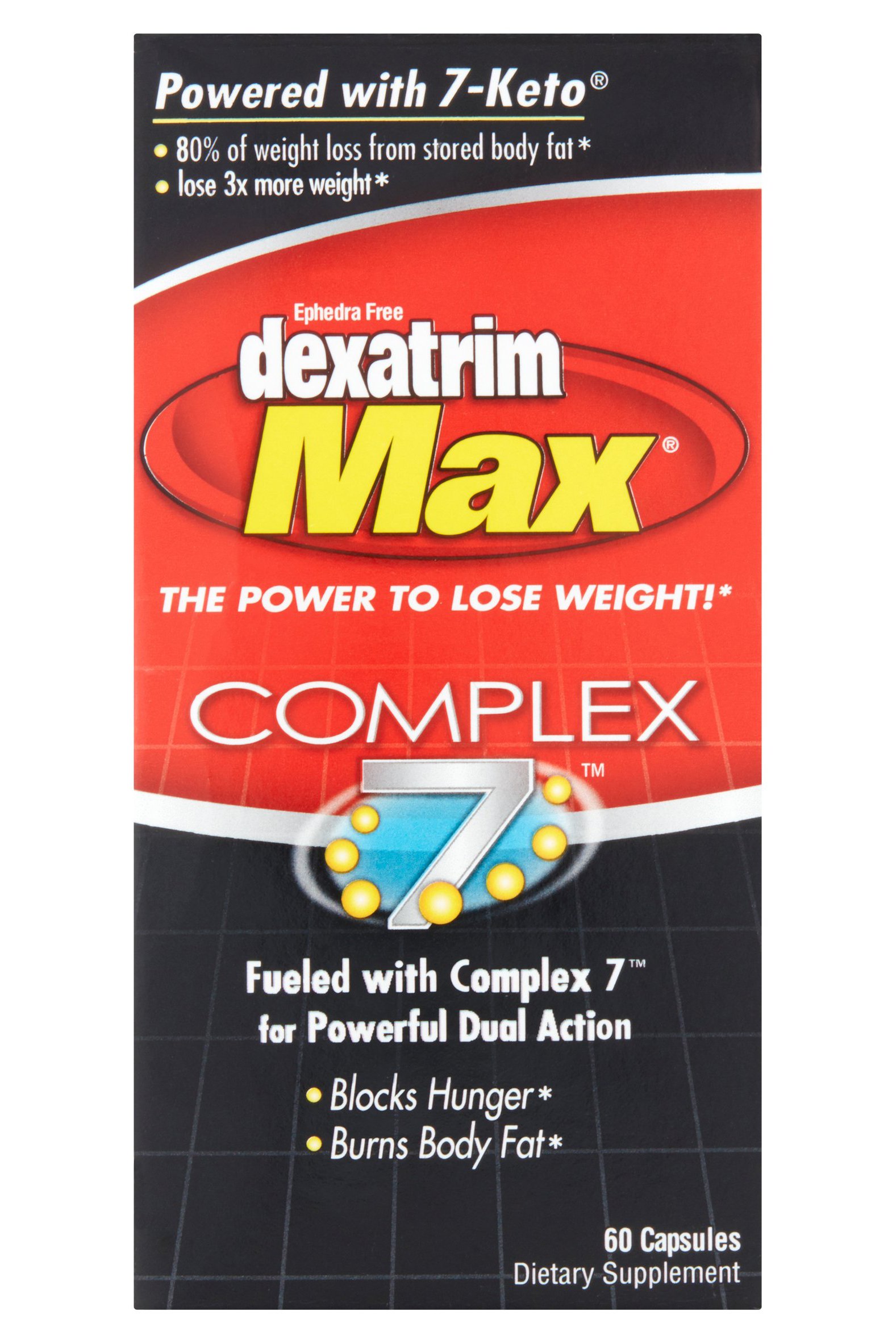 Dexatrim Max Complex 7 Capsules Dietary Supplement
