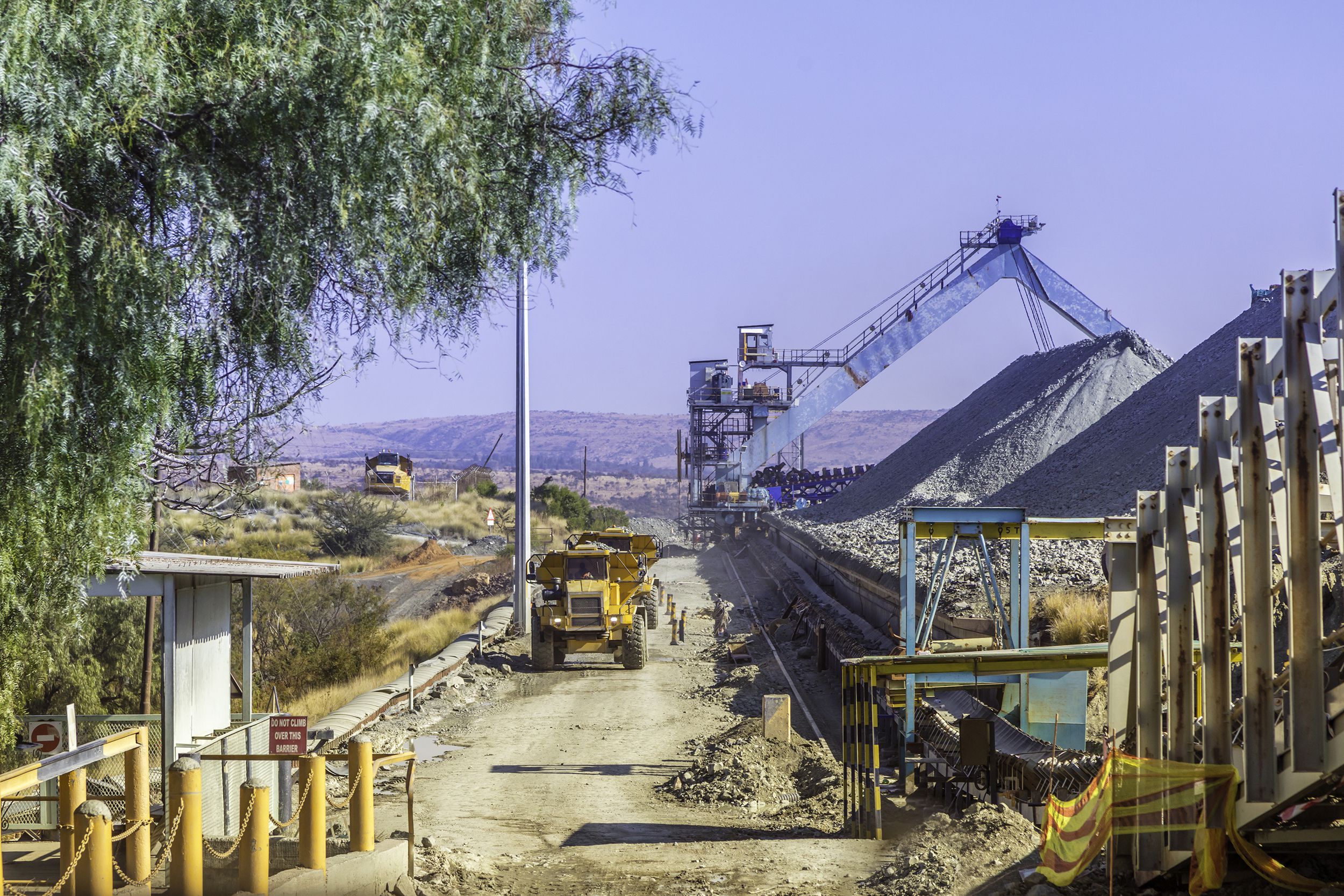 Diamond Mine in South Africa
