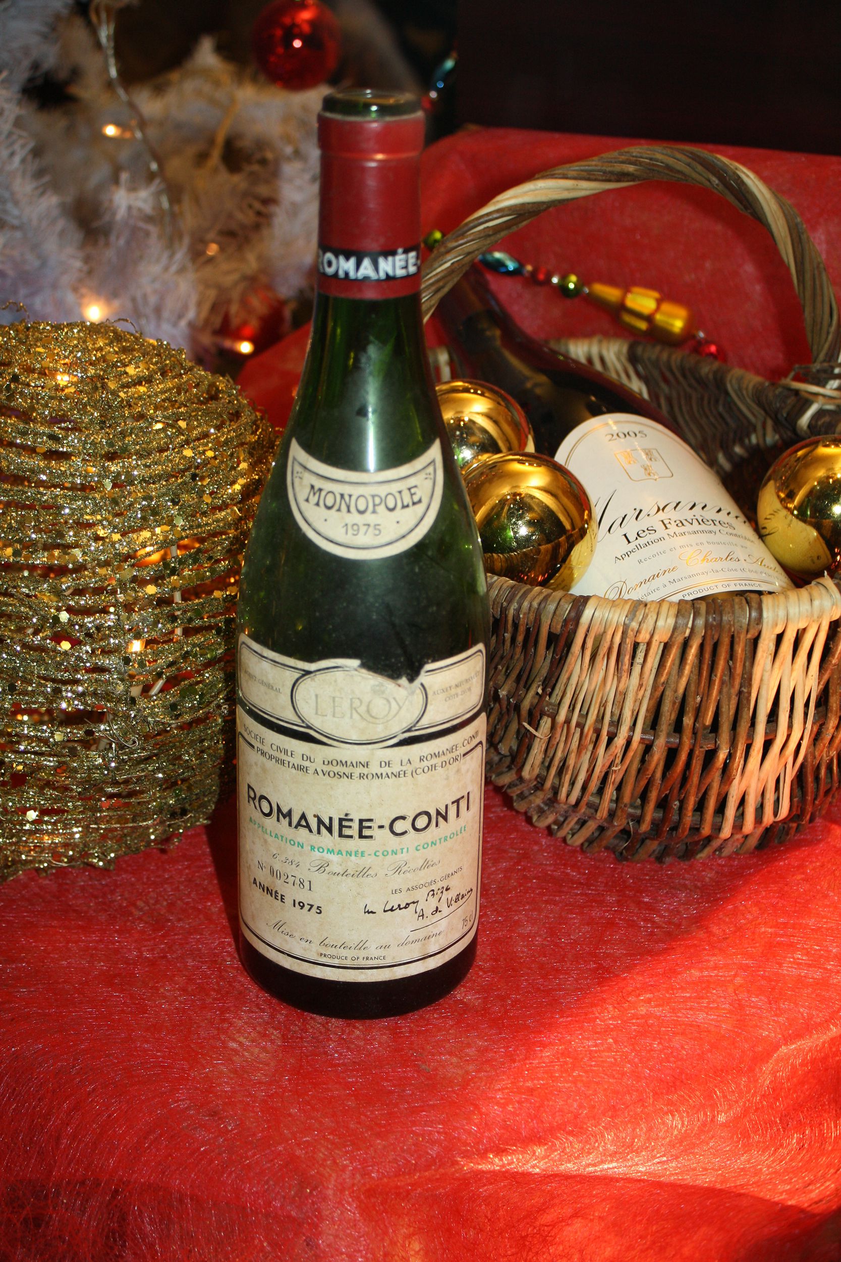 Romanee-Conti wine