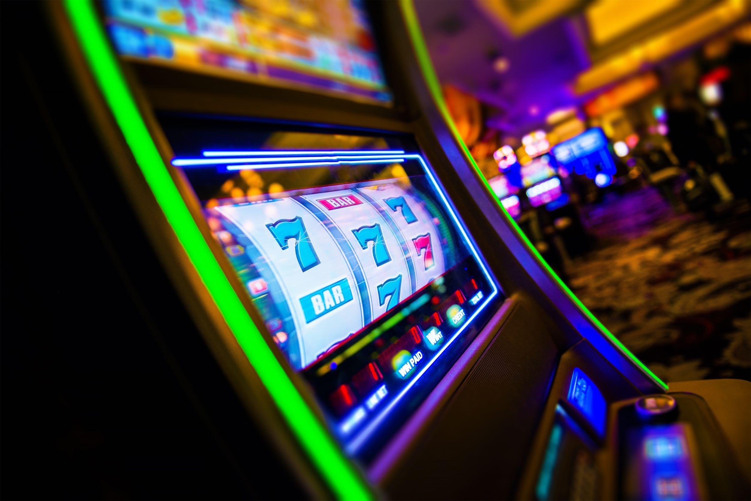 slot machines in casino