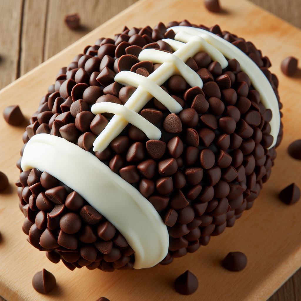 cookies and cream football cheese ball