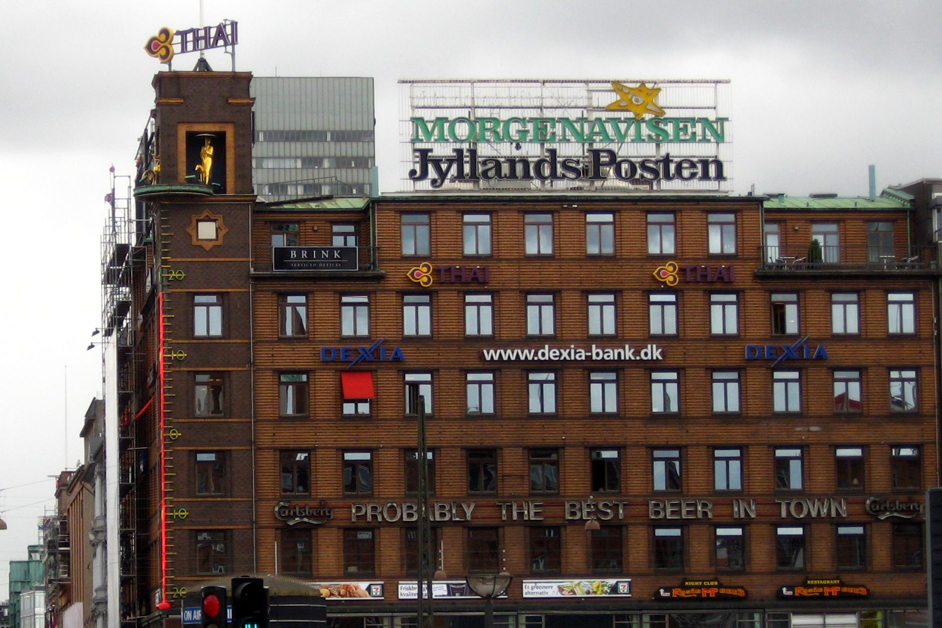 Jyllands-Posten newspaper in Denmark