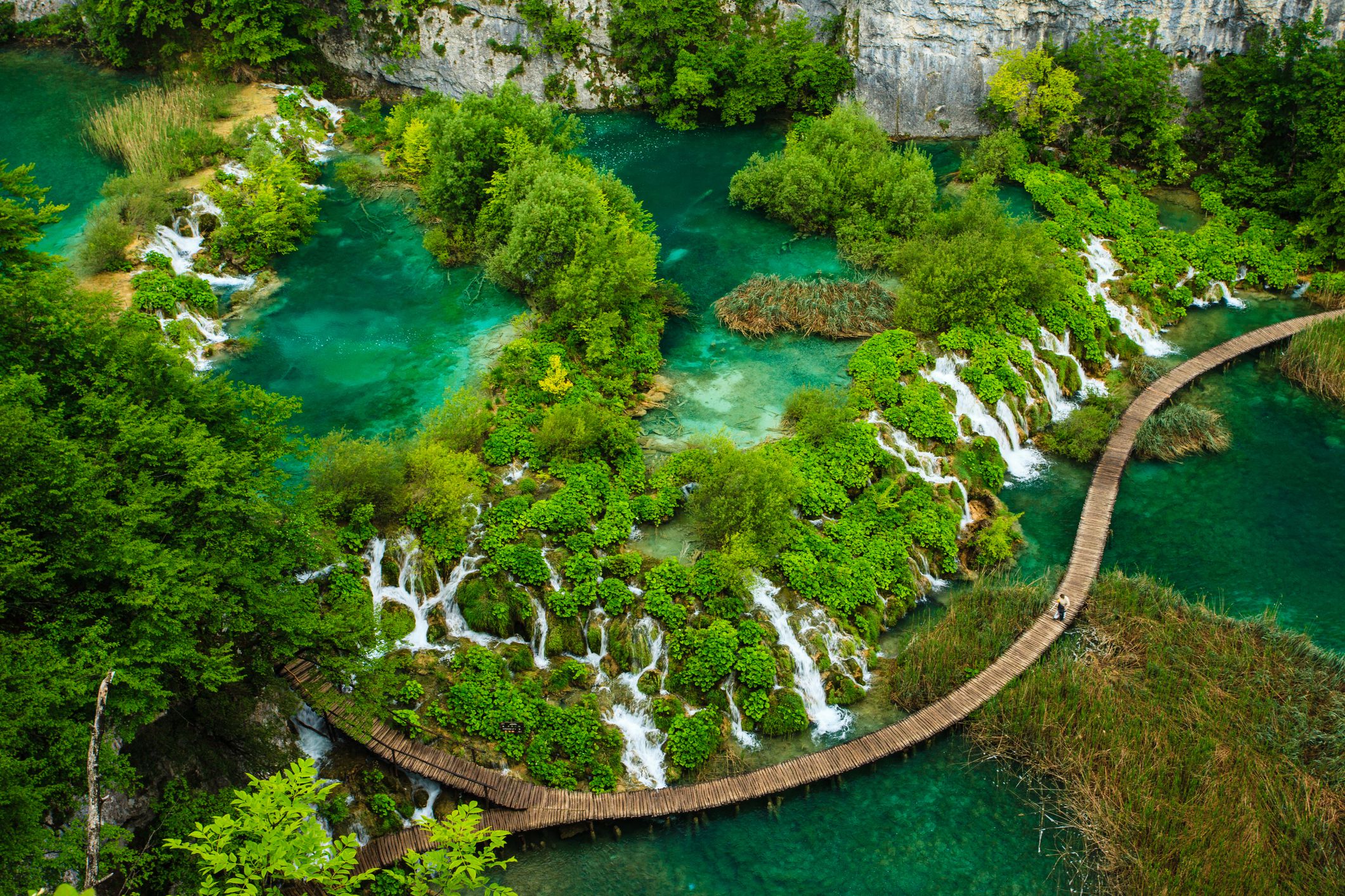 Plitvice Lakes National Park.