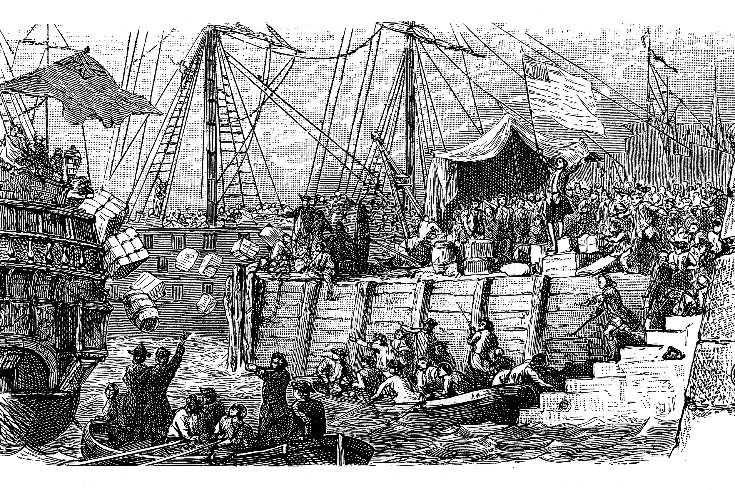 Boston Tea Party depiction