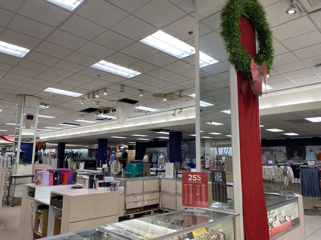 Watch and jewelry department at Jersey City Sears
