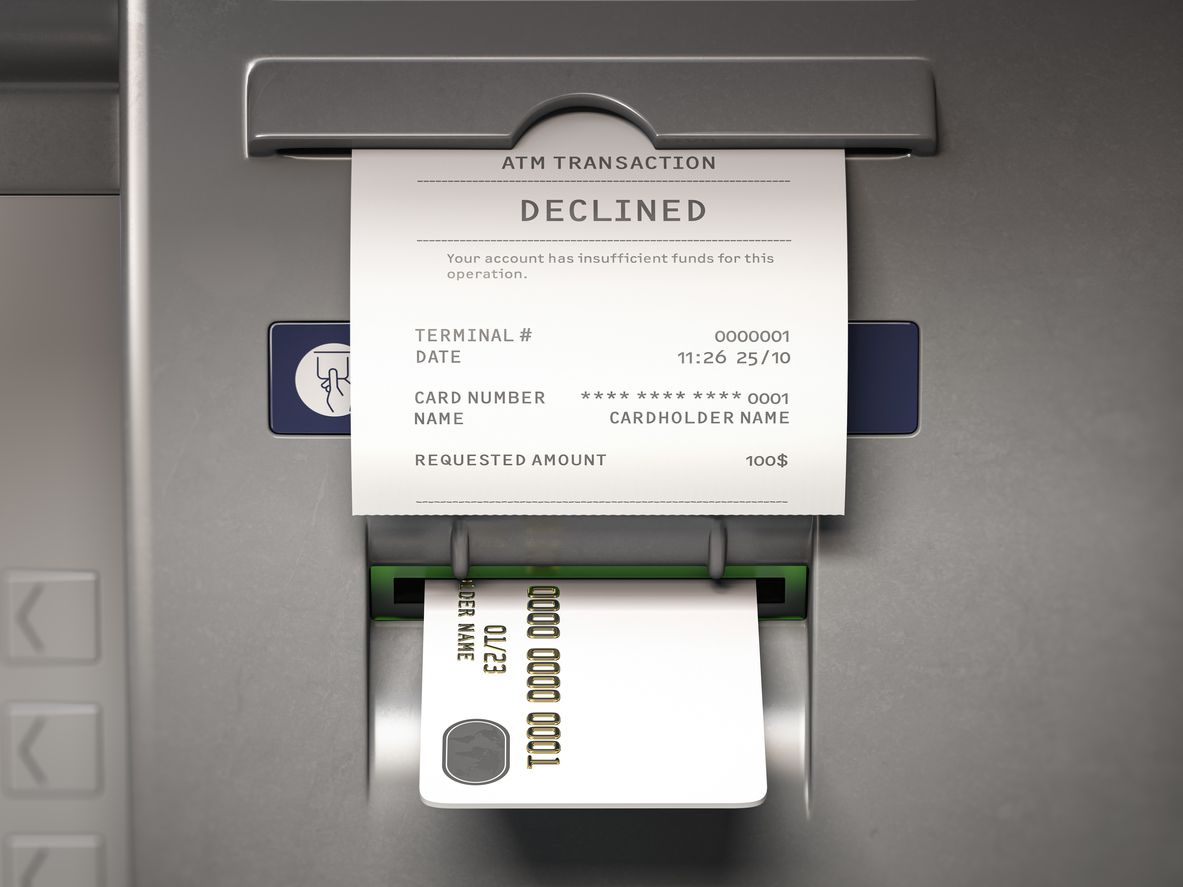 card declined