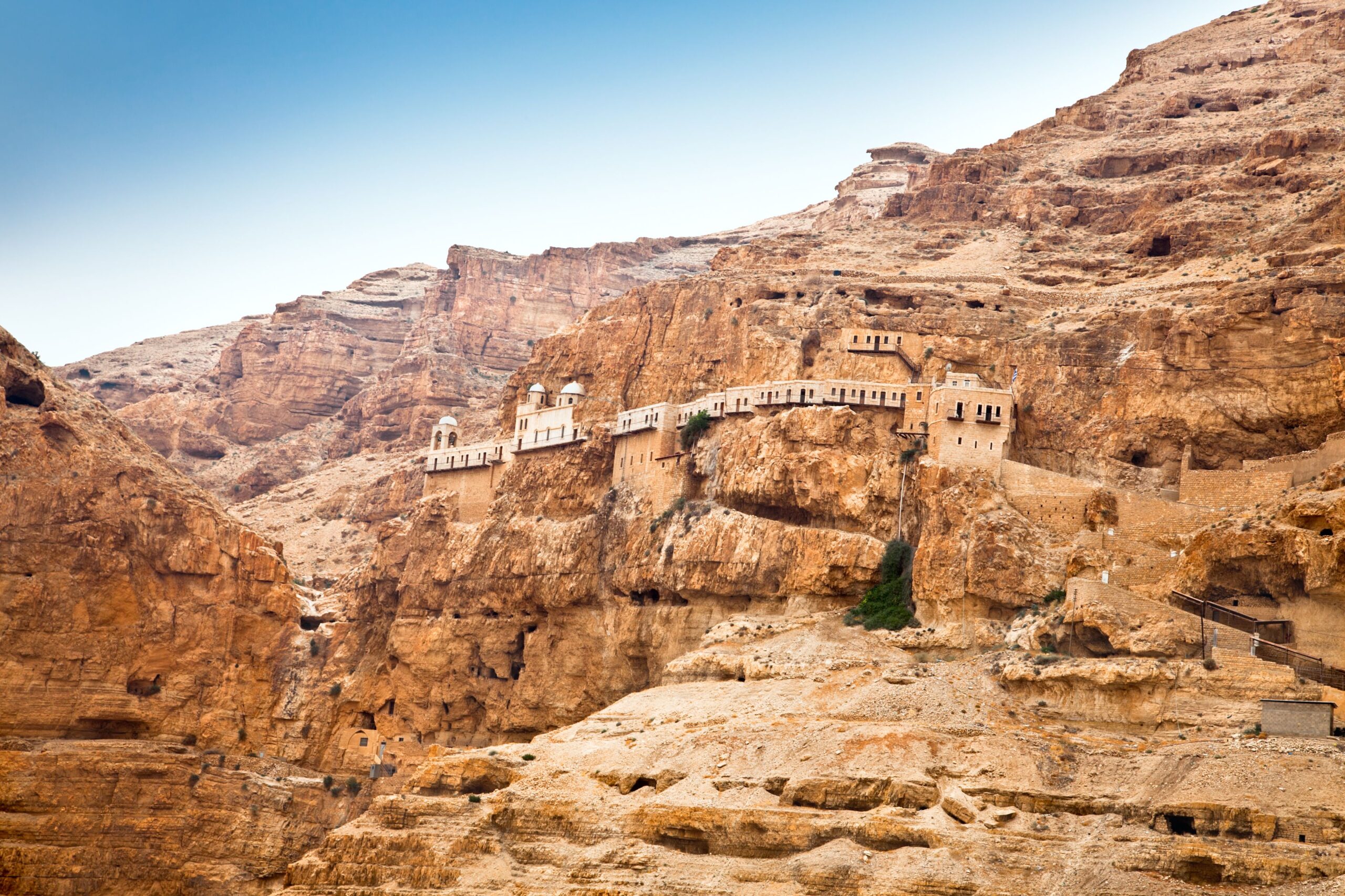 Mount of Temptation, Jericho, West Bank, Palestine, Israel