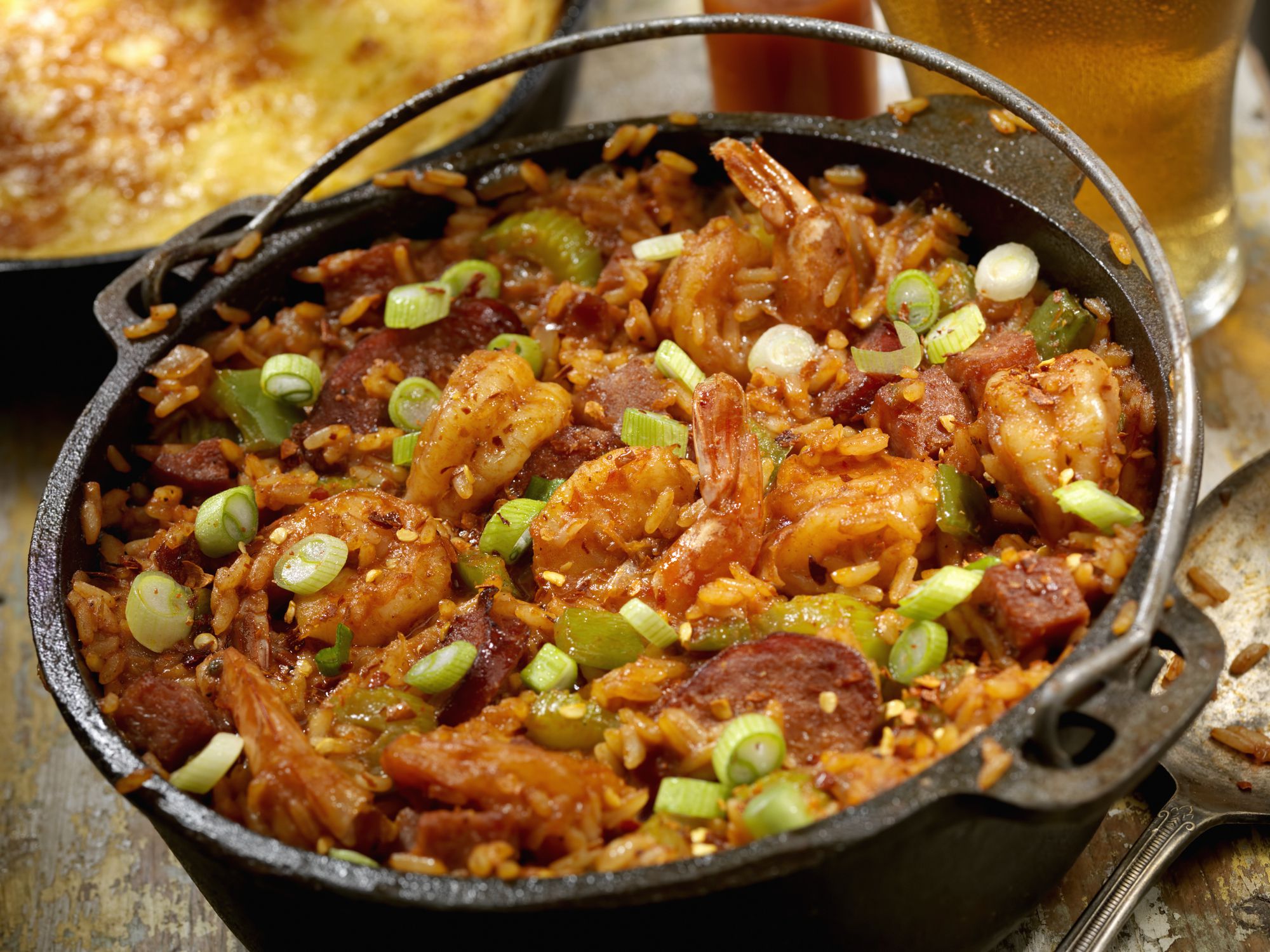 8. Cajun Shrimp and Rice Casserole