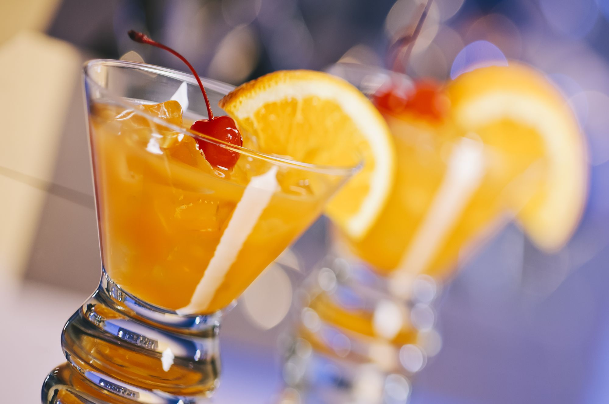 Harvey wallbanger orange cocktails