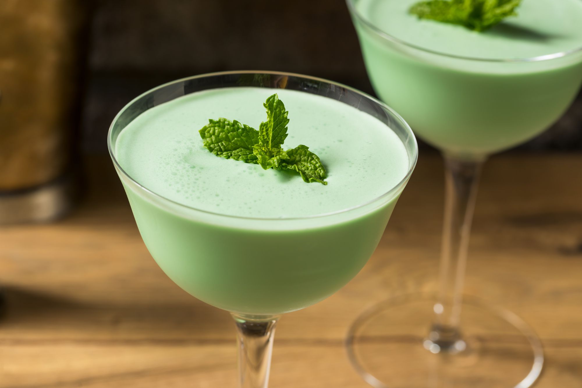 Grasshopper cocktail