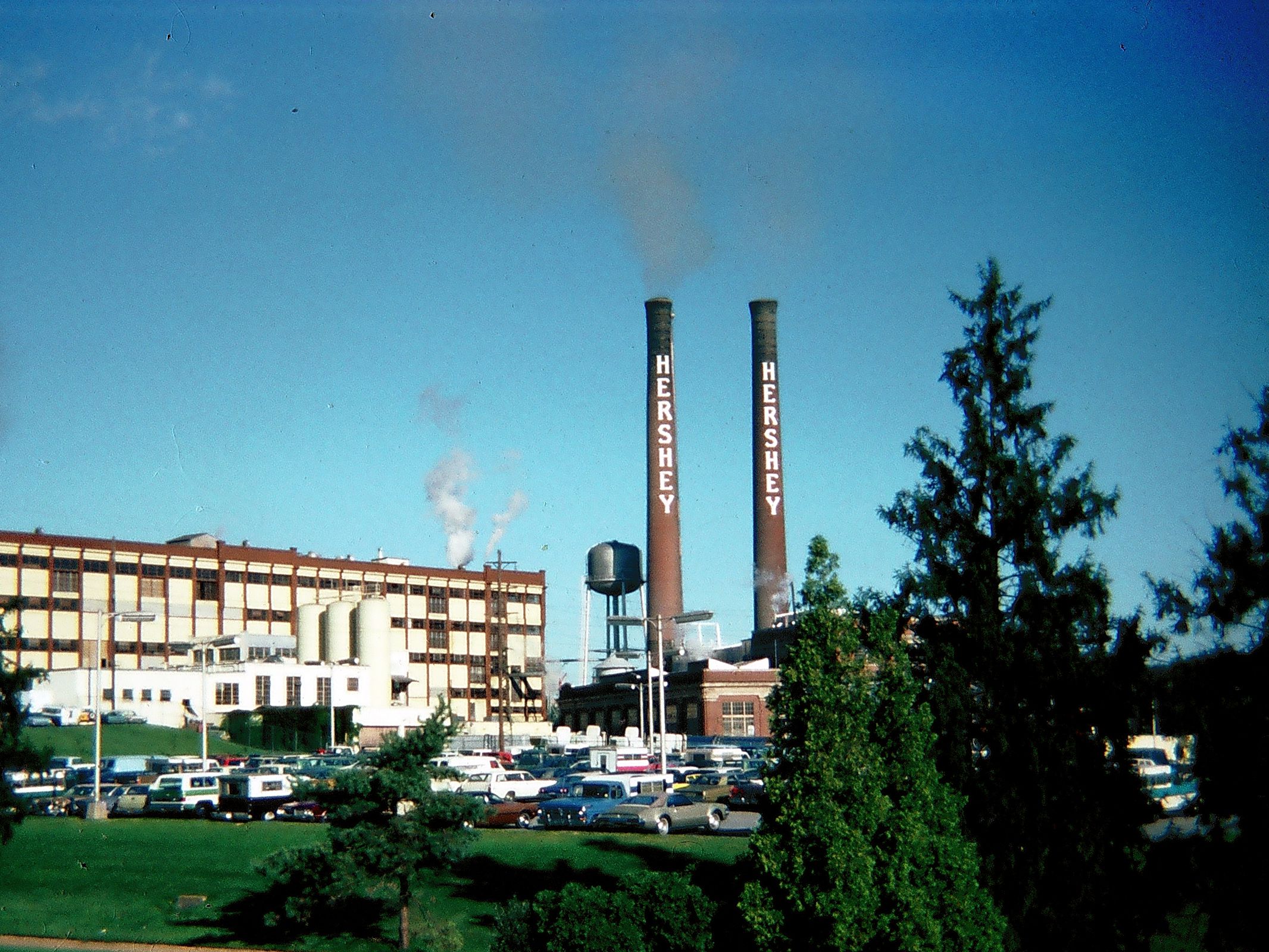 Hershey Chocolate Factory in Hershey, Pennsylvania.