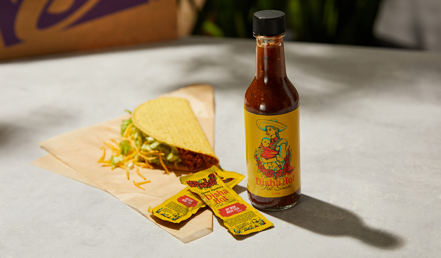 Taco Bell Disha Hot sauce