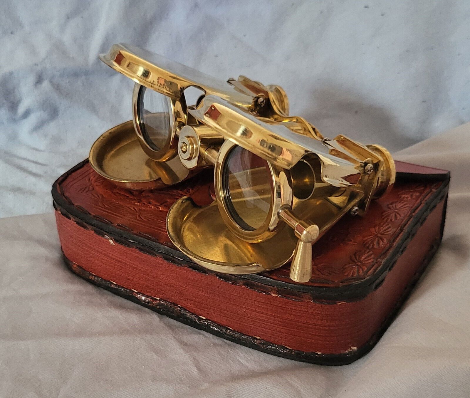 World War I gold binoculars on eBay