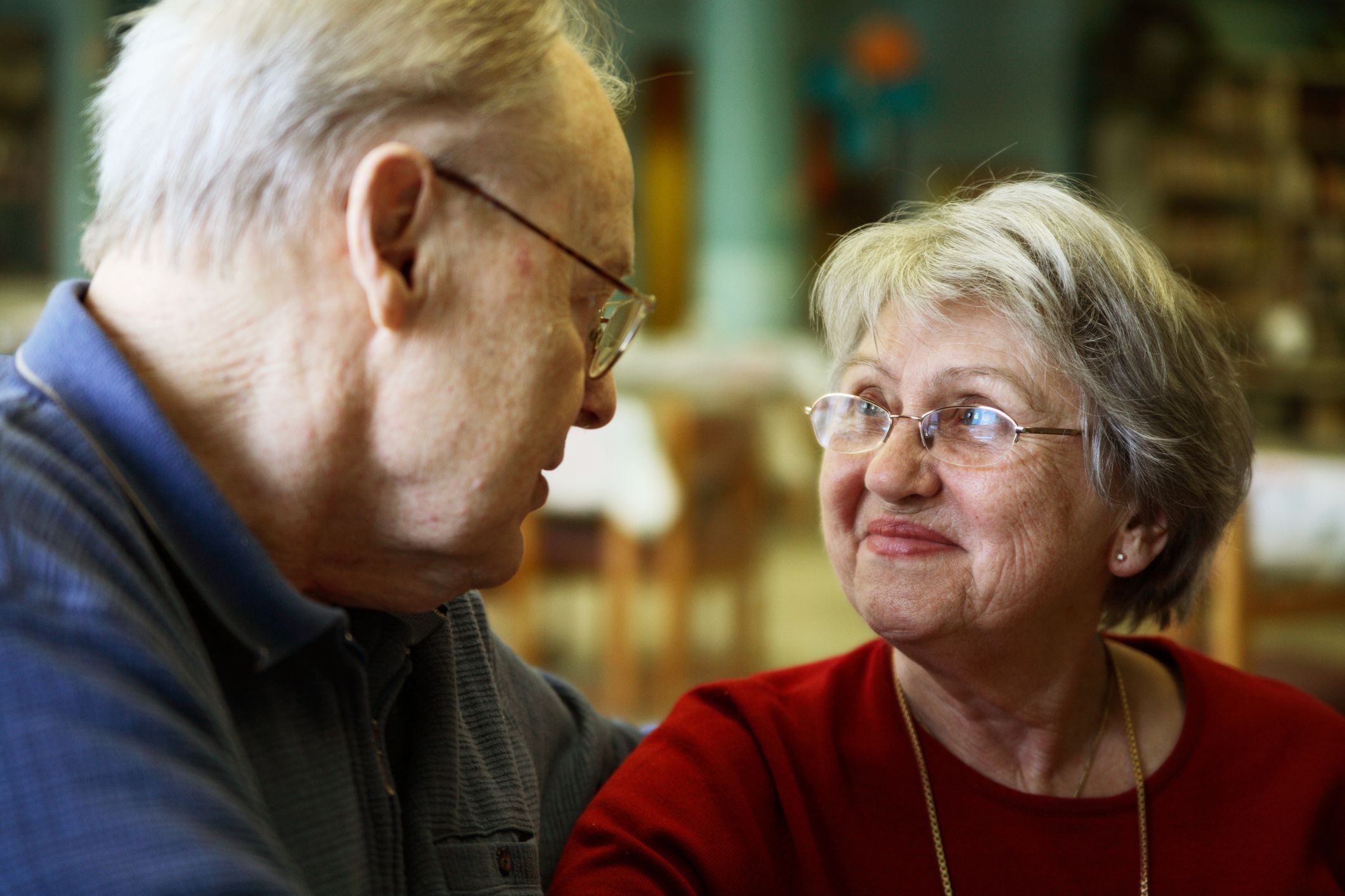 Older couple... 59 years of Love in a few pixels.