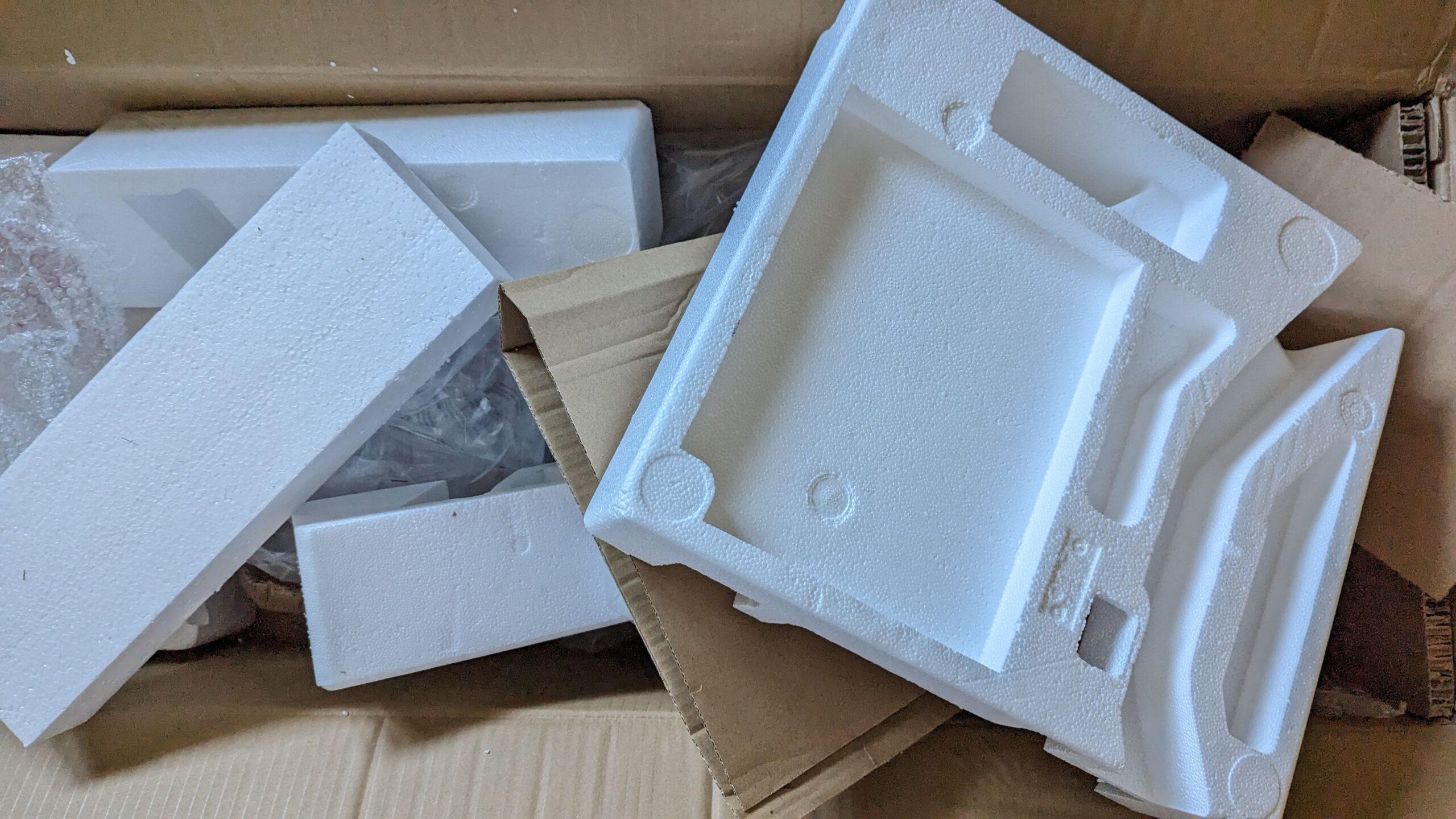 Close up of packaging