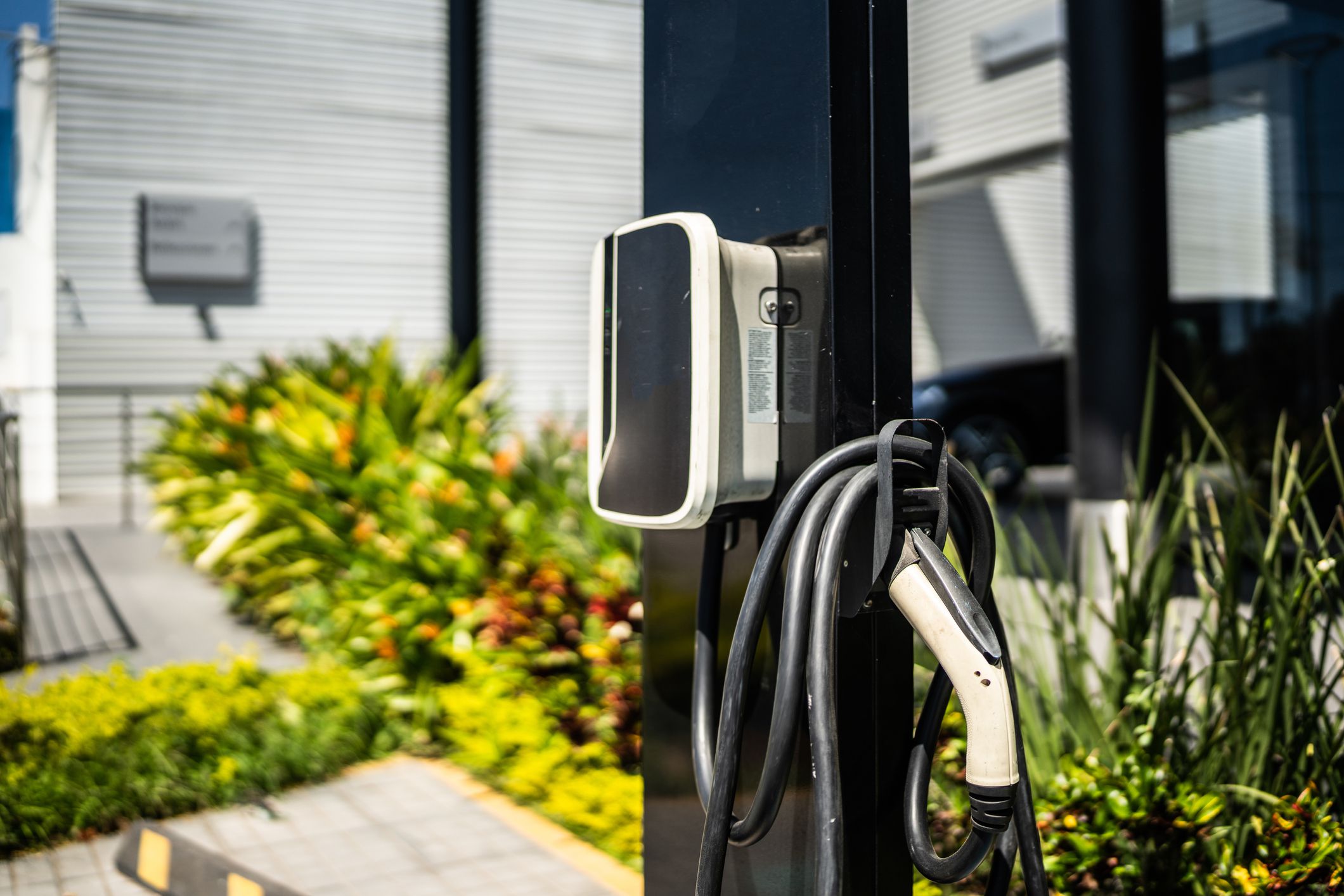 Charger for electric cars