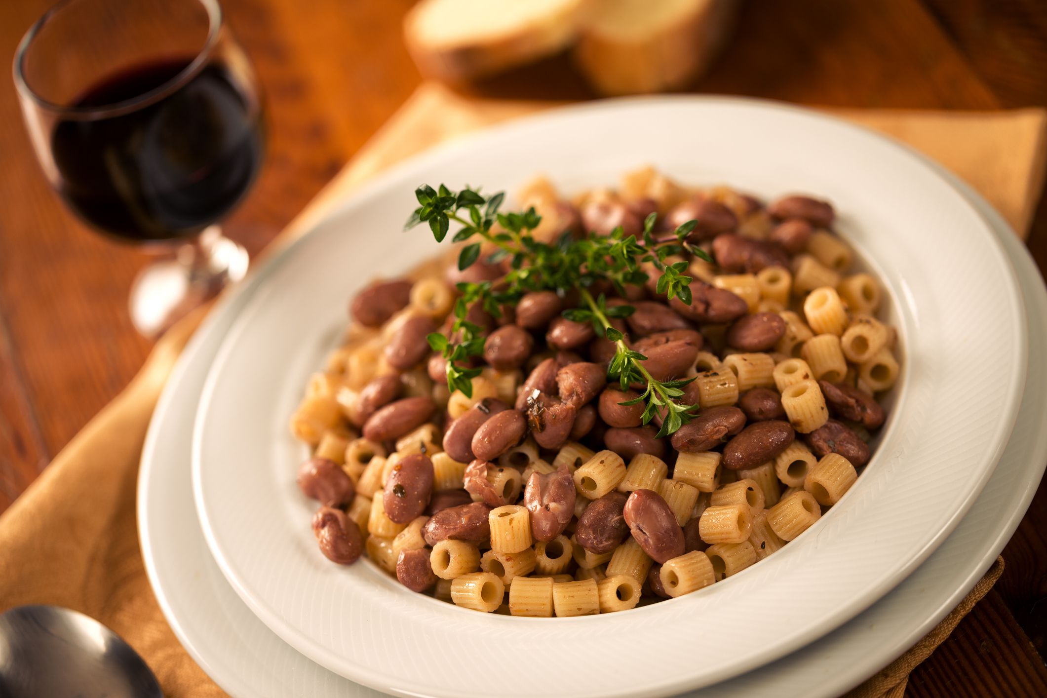 Pasta and beans