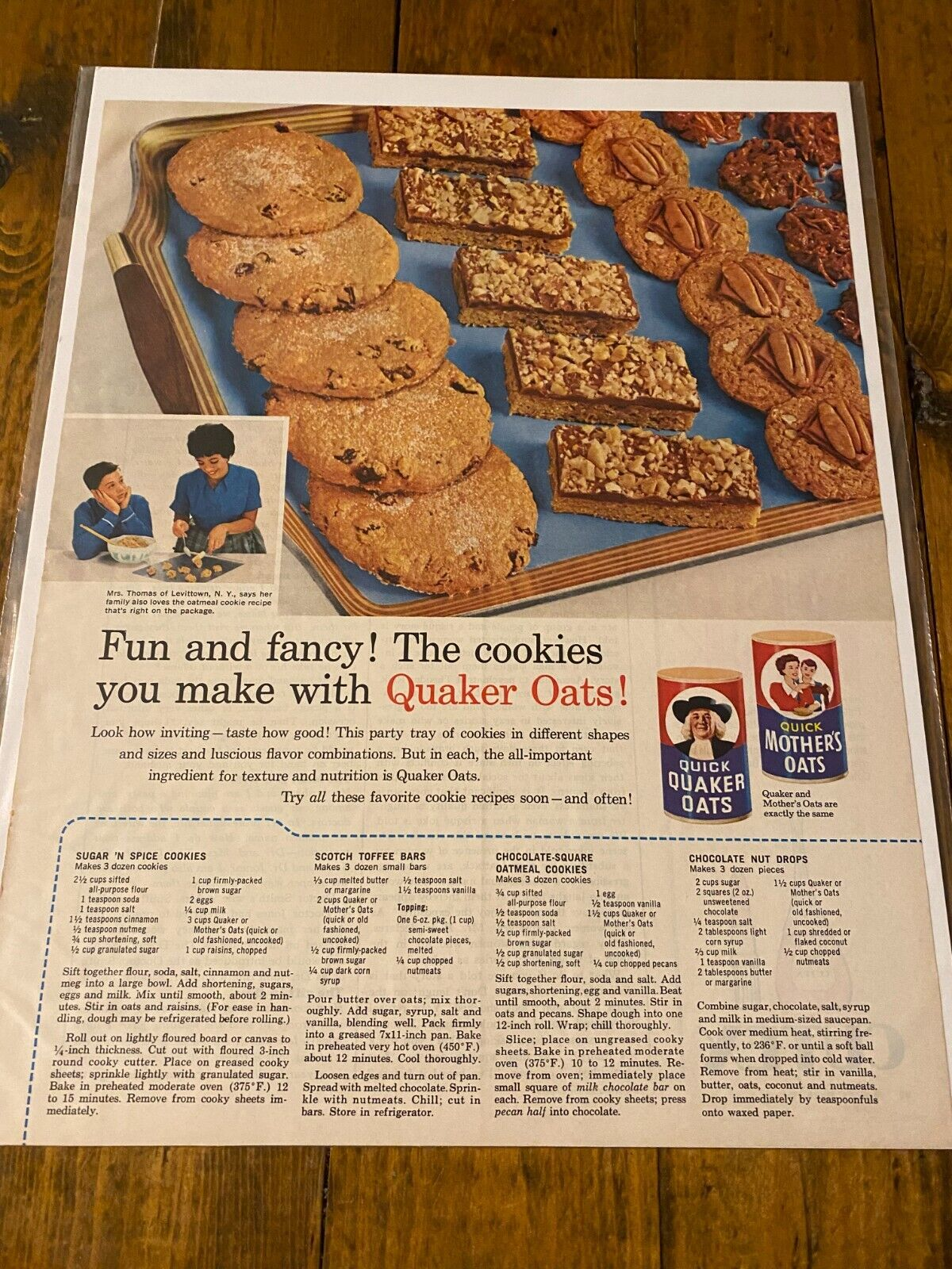 Quaker Oats vintage ad