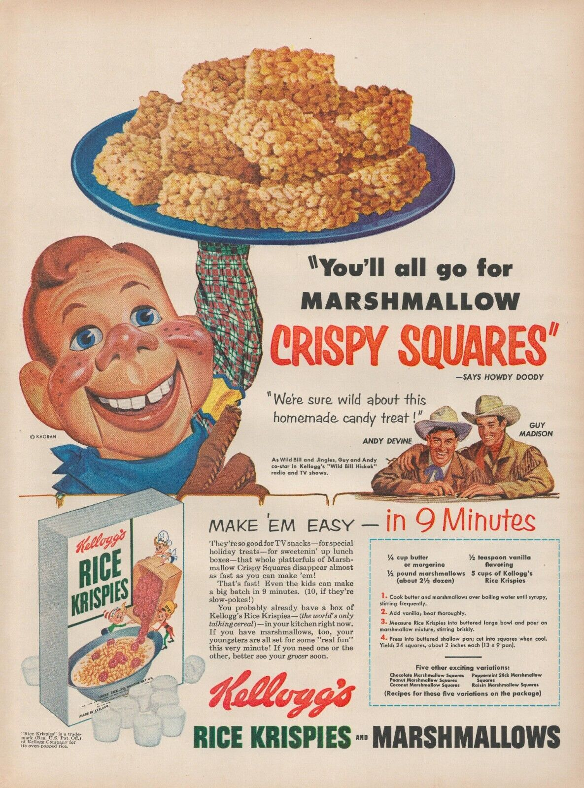 Rice Krispies Treats ad