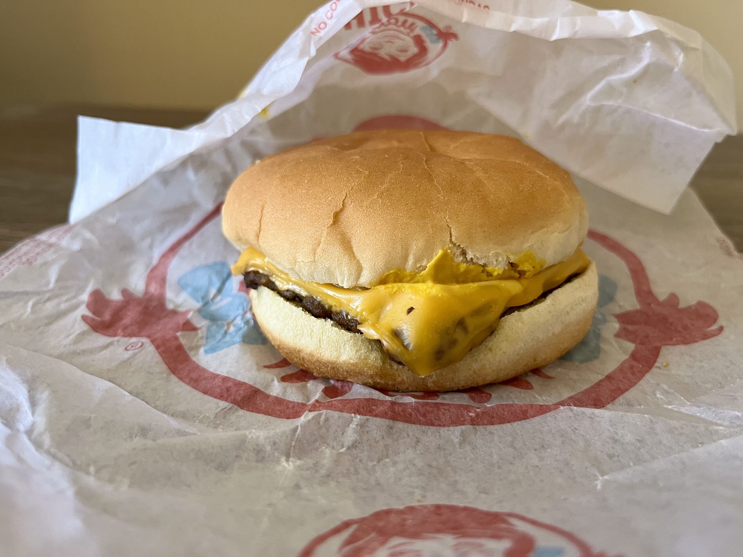 Jr. Cheeseburger from wendy's
