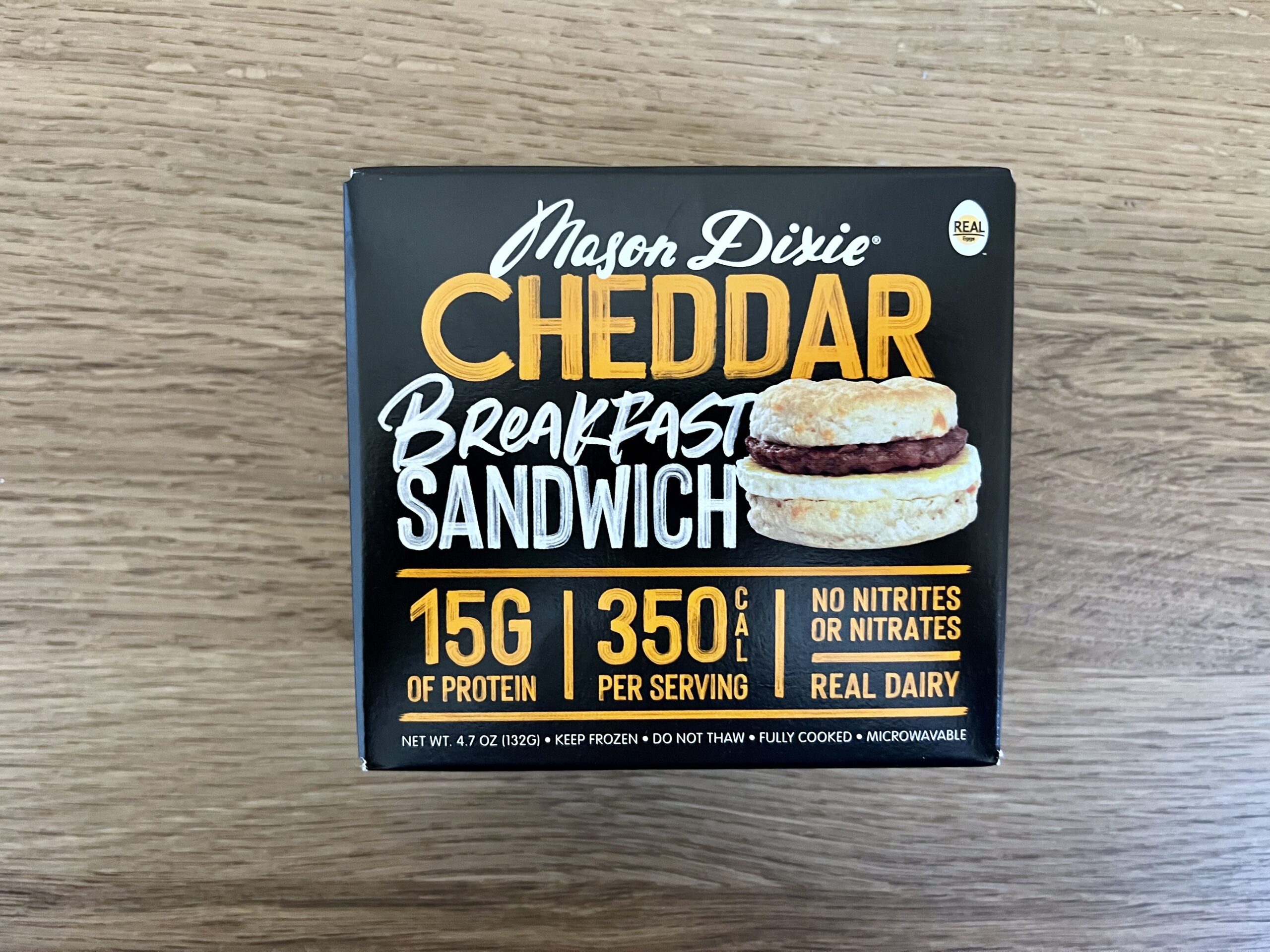 Mason Dixie Cheddar Breakfast Sandwich