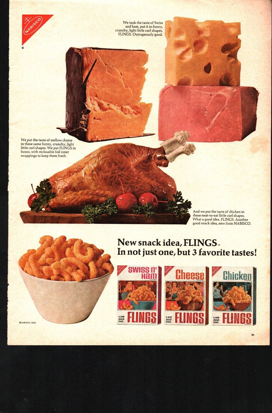 Flings cheese curls