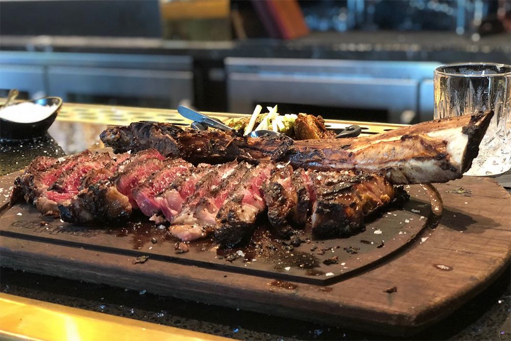 Saltbae Tomahawk, Nusr-Et Steakhouse in Miami, Florida