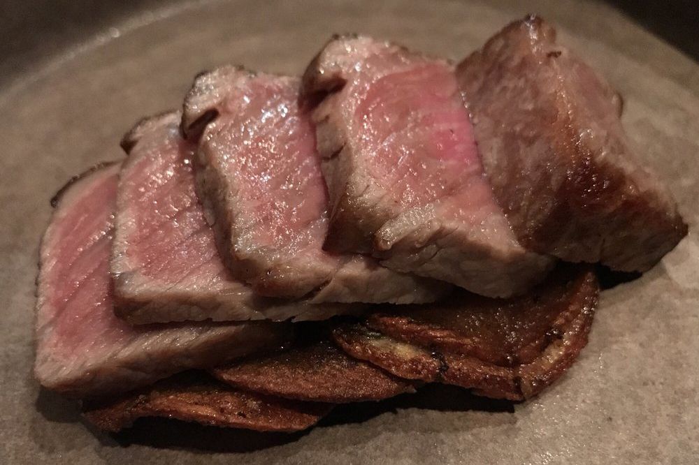 Aragawa-Style A5 Wagyu Strip Loin, O Ya in Boston, Massachusetts