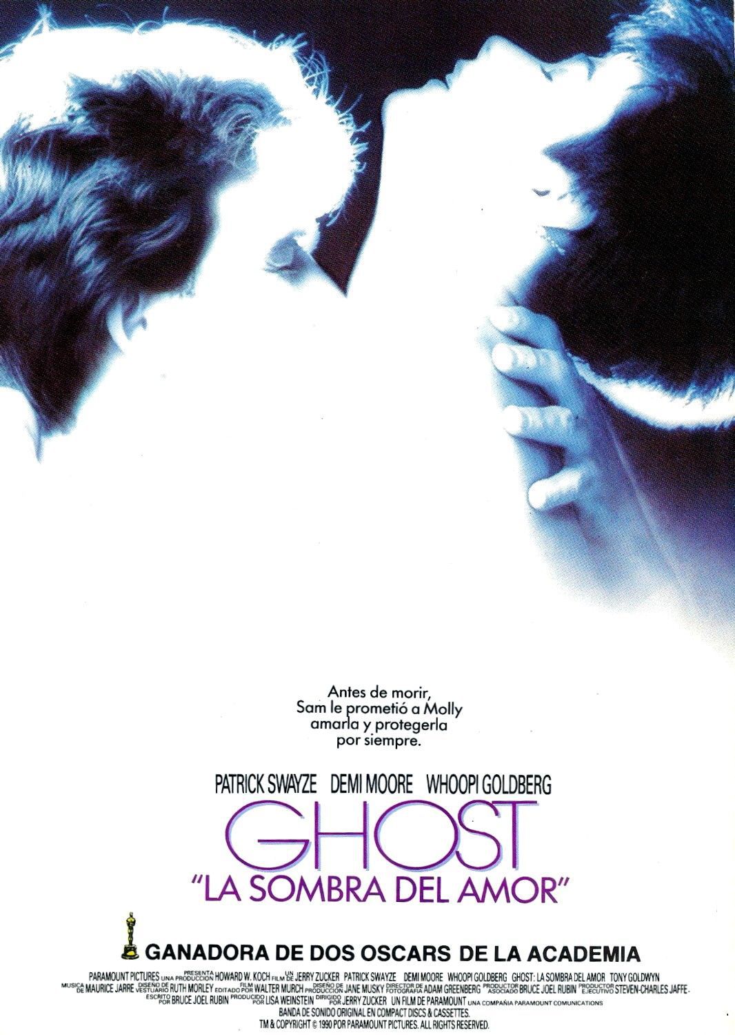 Movie poster for the 1990 film, Ghost
