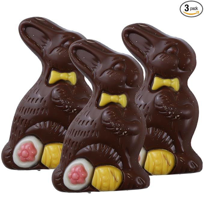 5. Solid Chocolate Bunnies