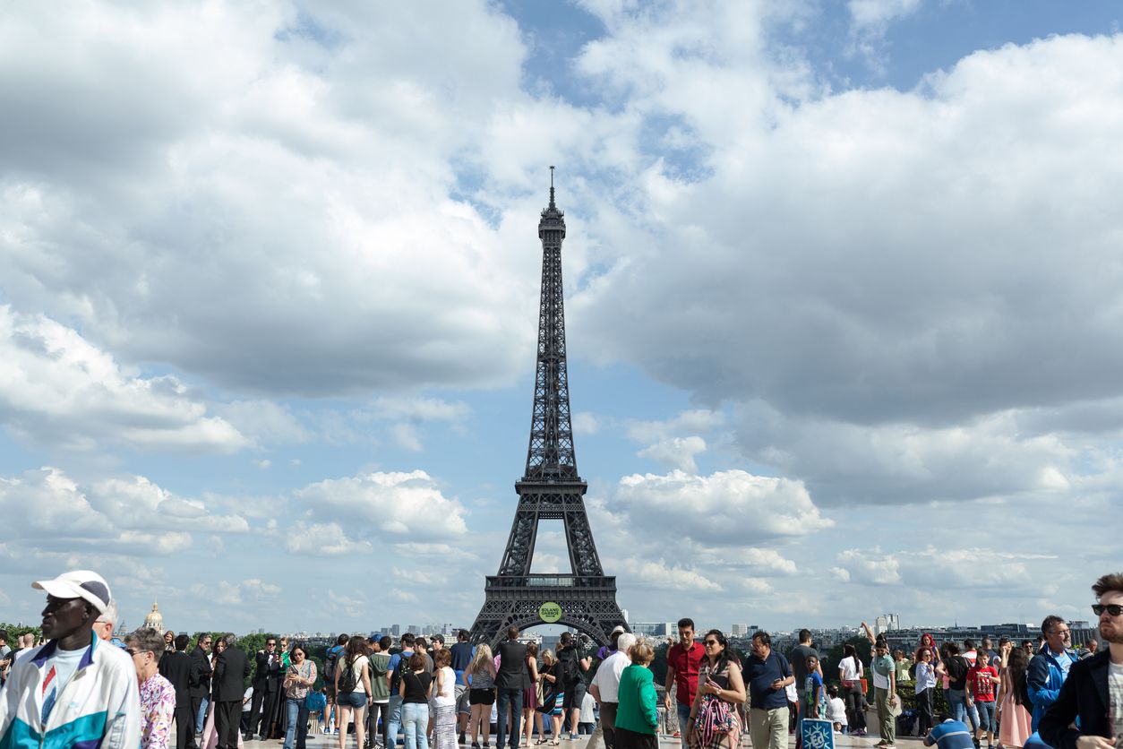 2. Eiffel Tower in Paris, France
